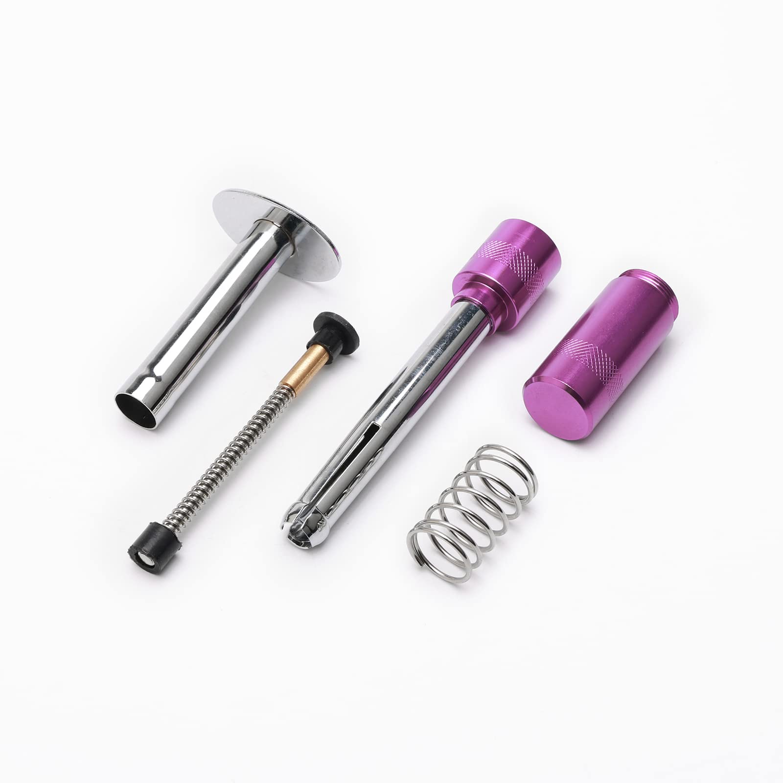 High-Performance Alloy RC Glow Plug Igniter for Nitro Engine - Compatible with AA Batteries - Fits RC Cars, Buggies, Trucks & Airplanes (Purple) - Ideal for Racing, Off-Roading & RC Hobby Enthusiasts