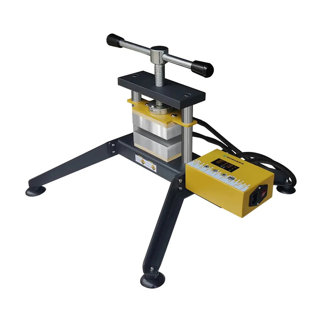 Rosineer Grip Twist 2.5 Ton Manual Rosin Press for DIY Rosin Extraction - Perfect for Home Use, Small Batch Processing, and Craft Cannabis Production