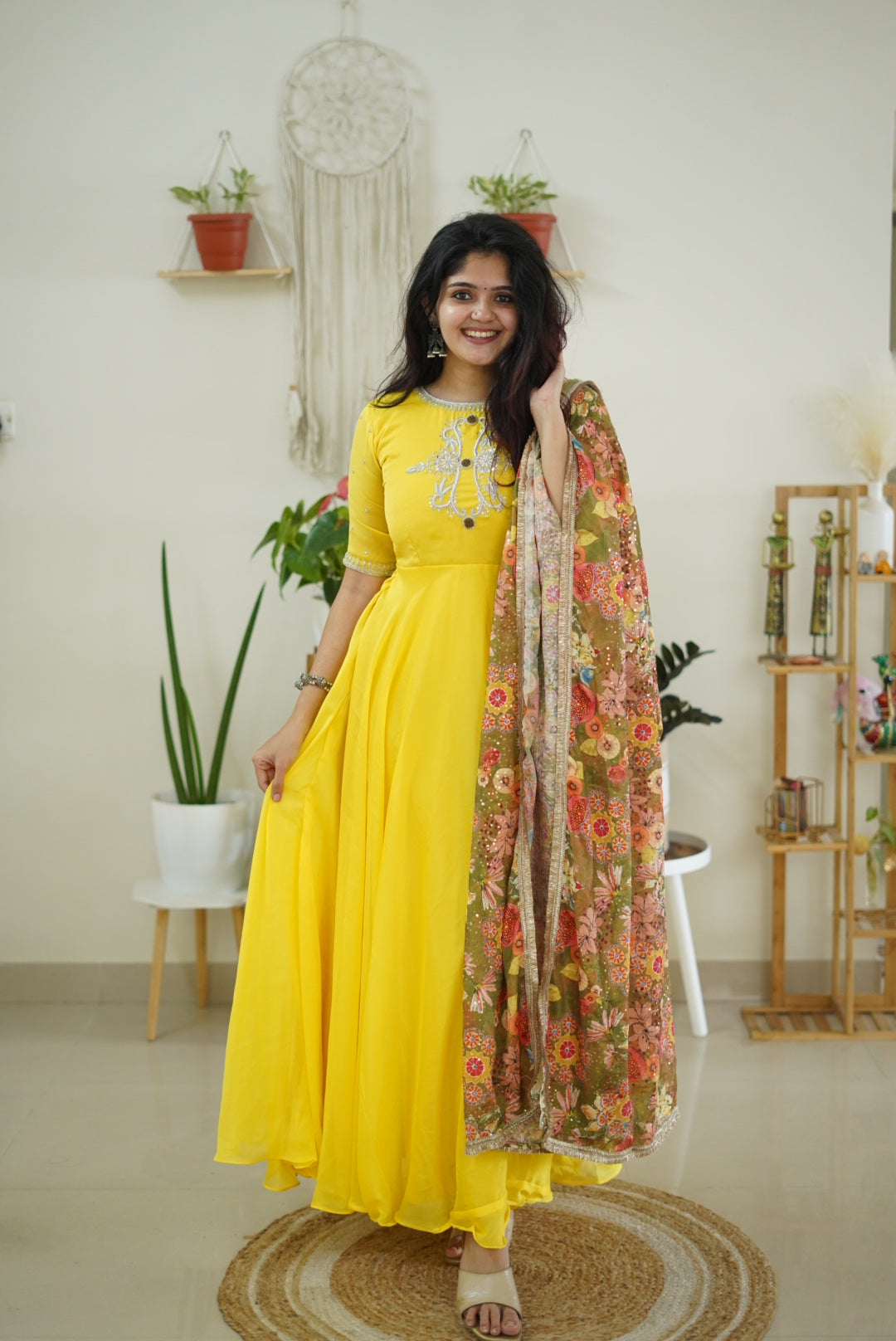 Premium Designer Anarkali Dress for Women | Elegant Indian Ethnic Wear | Perfect for Weddings, Parties & Festive Occasions