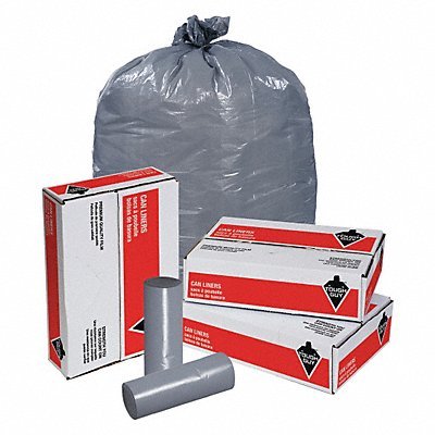 TOUGH GUY Heavy Duty Trash Bags 40-45 Gallon, 2.0 Mil Thick, Pack of 100 - Extra Strong Garbage Bags for Kitchen, Yard Waste & Large Household Cleanup