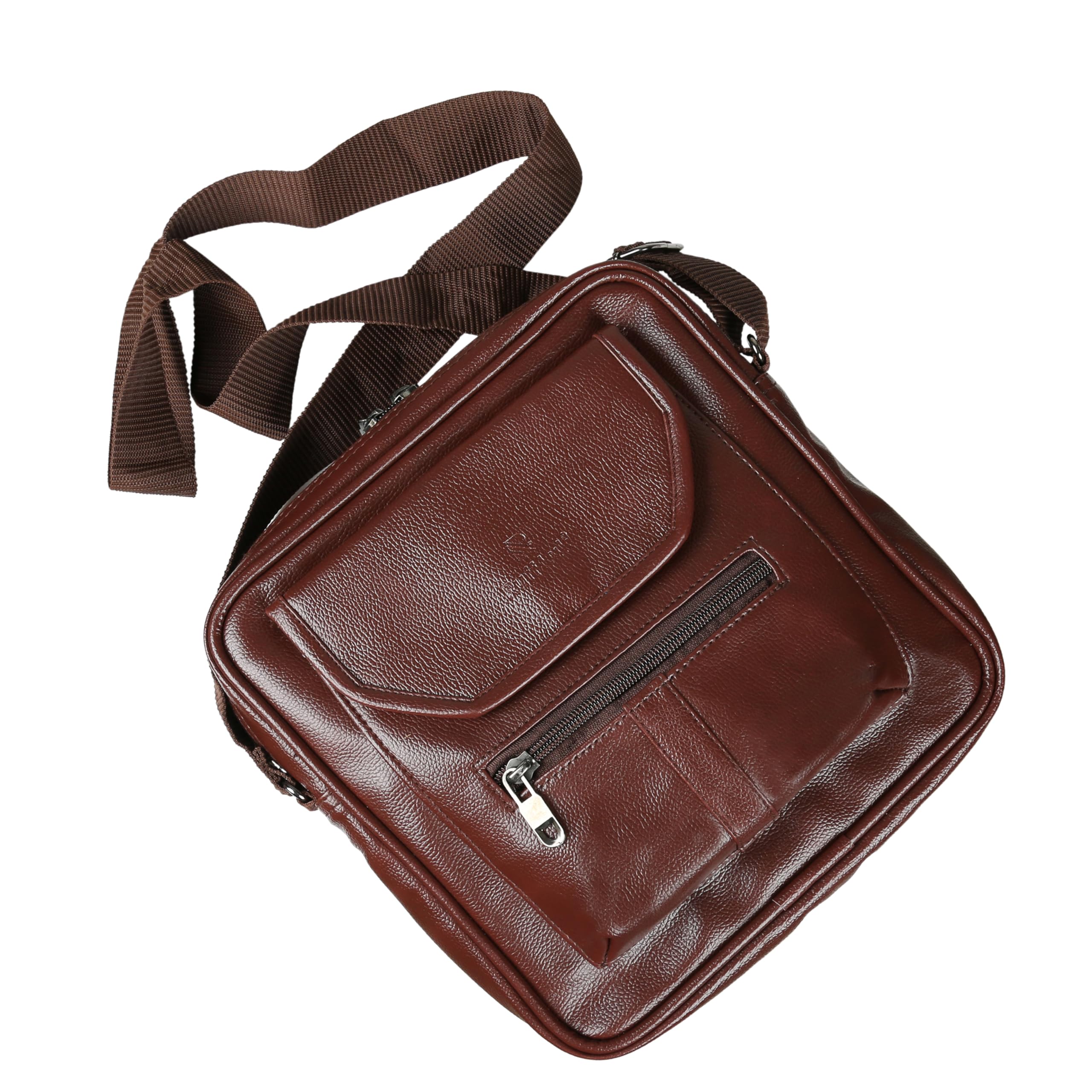 Ruff Luk® Men's Sling Bag - Crossbody Messenger Shoulder Bag for Travel, Gym & Daily Use | Durable Cash & Mobile Pouch | Compact Tab Bag for Work & Outdoor Activities