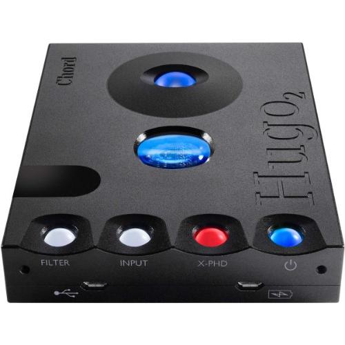 Chord Hugo 2 Portable DAC & Headphone Amplifier - High-Resolution Audio for Travel, Home & Studio Use