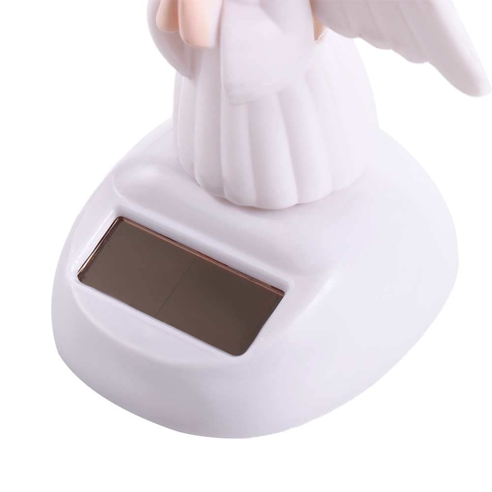 Solar Powered Dancing Toys - Angel Solar Dancing Figures & Shaking Hand Doll - Fun Car Dashboard Decor for Window Decoration | Perfect for Office Desk, Home Decor & Gift Giving