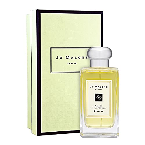 Jo Malone Amber & Lavender Cologne Spray 3.4 oz - Unboxed Luxury Perfume for Women & Men | Romantic Date Night, Office Wear & Special Occasions