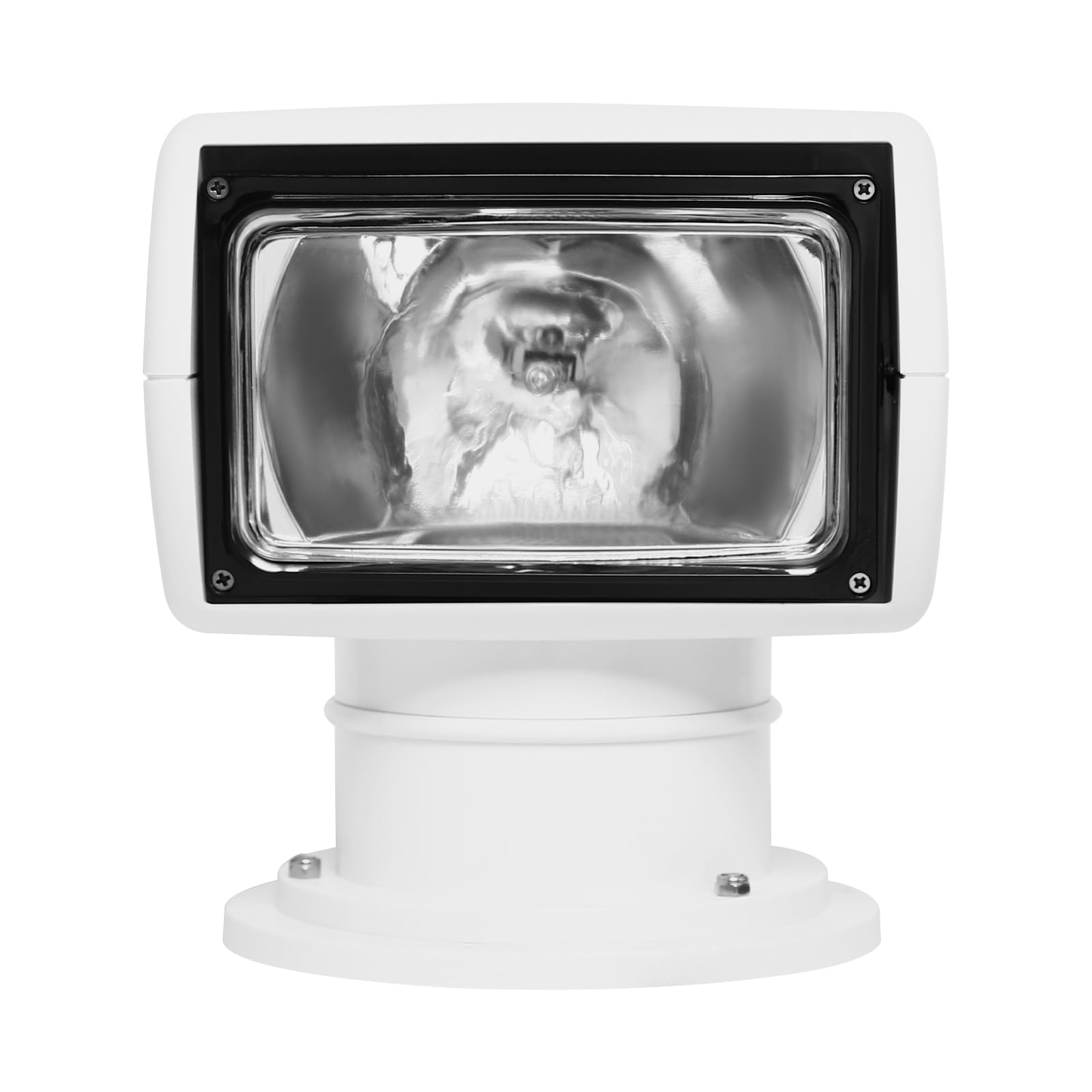 100W Marine Halogen Spotlight - Remote Control Boat Search Light for Boats, Trucks & Cars | Waterproof Navigation Light for Night Fishing, Docking & Emergency Use
