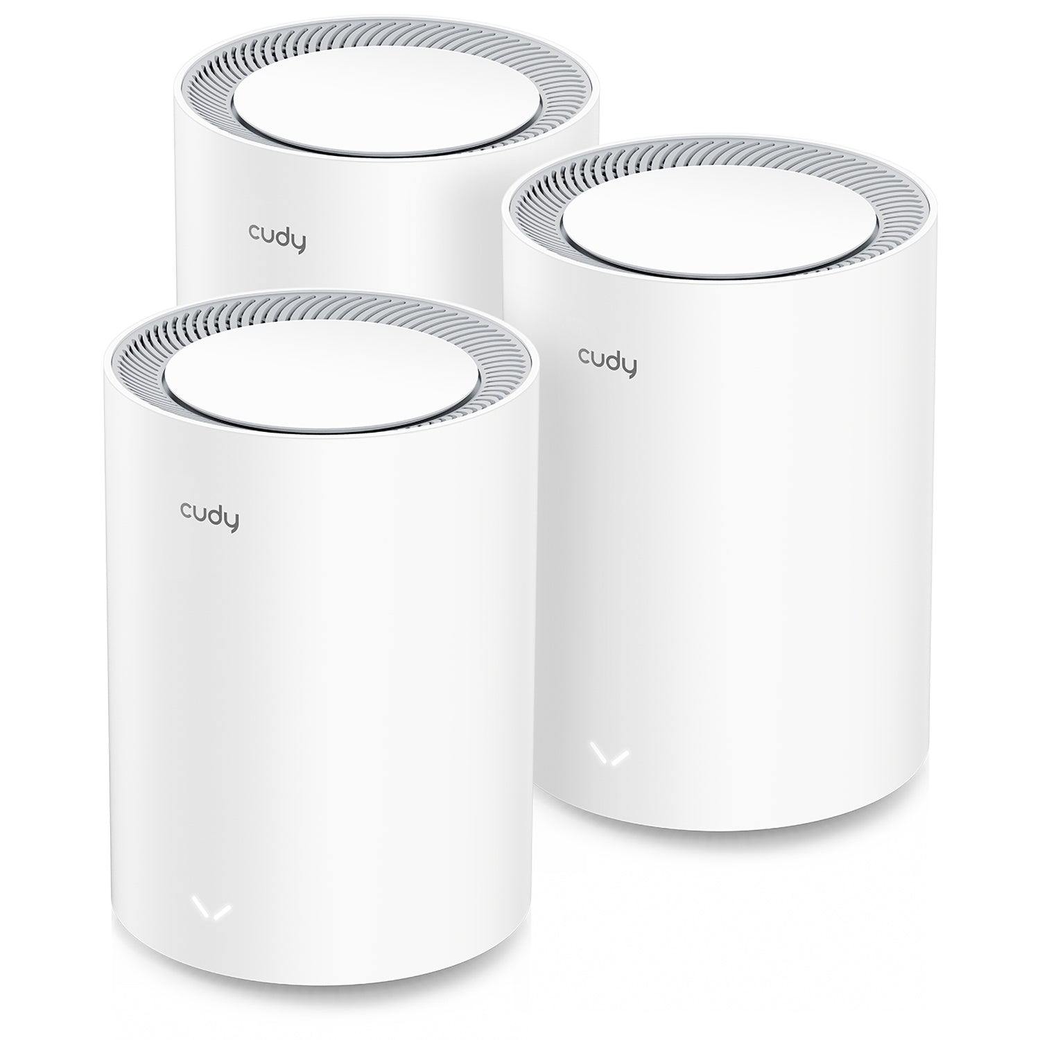Cudy M3000 AX3000 Dual Band WiFi 6 Mesh Router (3-Pack) with 2.5G WAN Port - Whole Home Coverage for Gaming, Streaming & Smart Devices