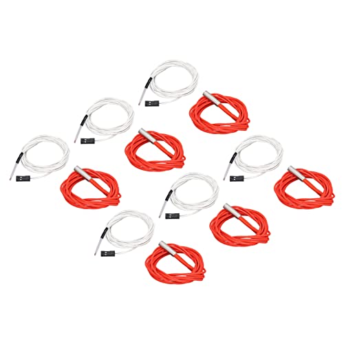 High Compatibility Cartridge Heater & 3D Printer Thermistor Cable - Easy Replacement, Excellent Insulation for Creality Ender 3/3X/3 Pro | Perfect for DIY 3D Printing Repairs & Upgrades