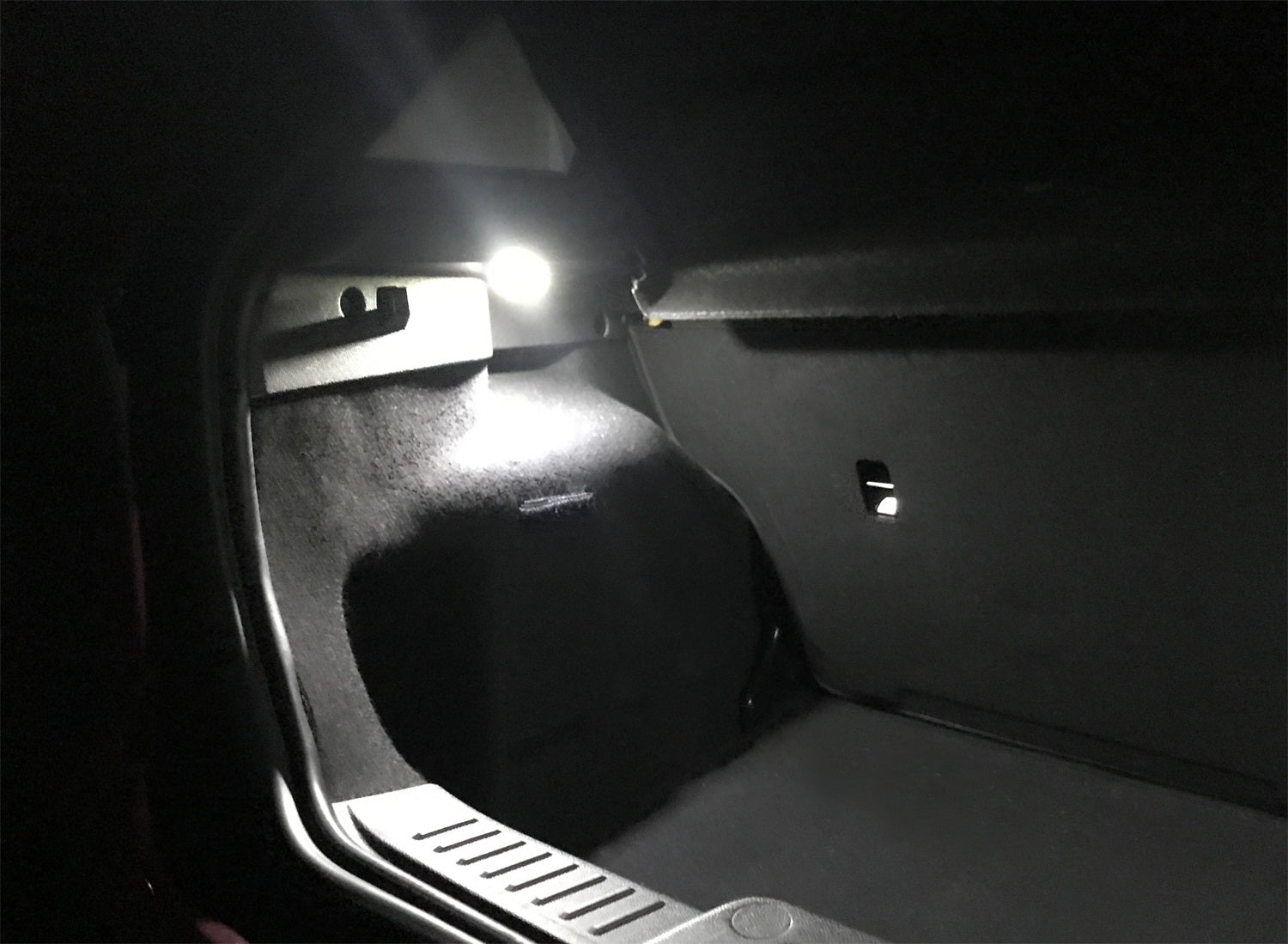 2W High Power White Full LED Trunk Cargo Area Light Assembly for Lexus & Toyota - Bright Interior Lighting for Nighttime Loading and Organizing