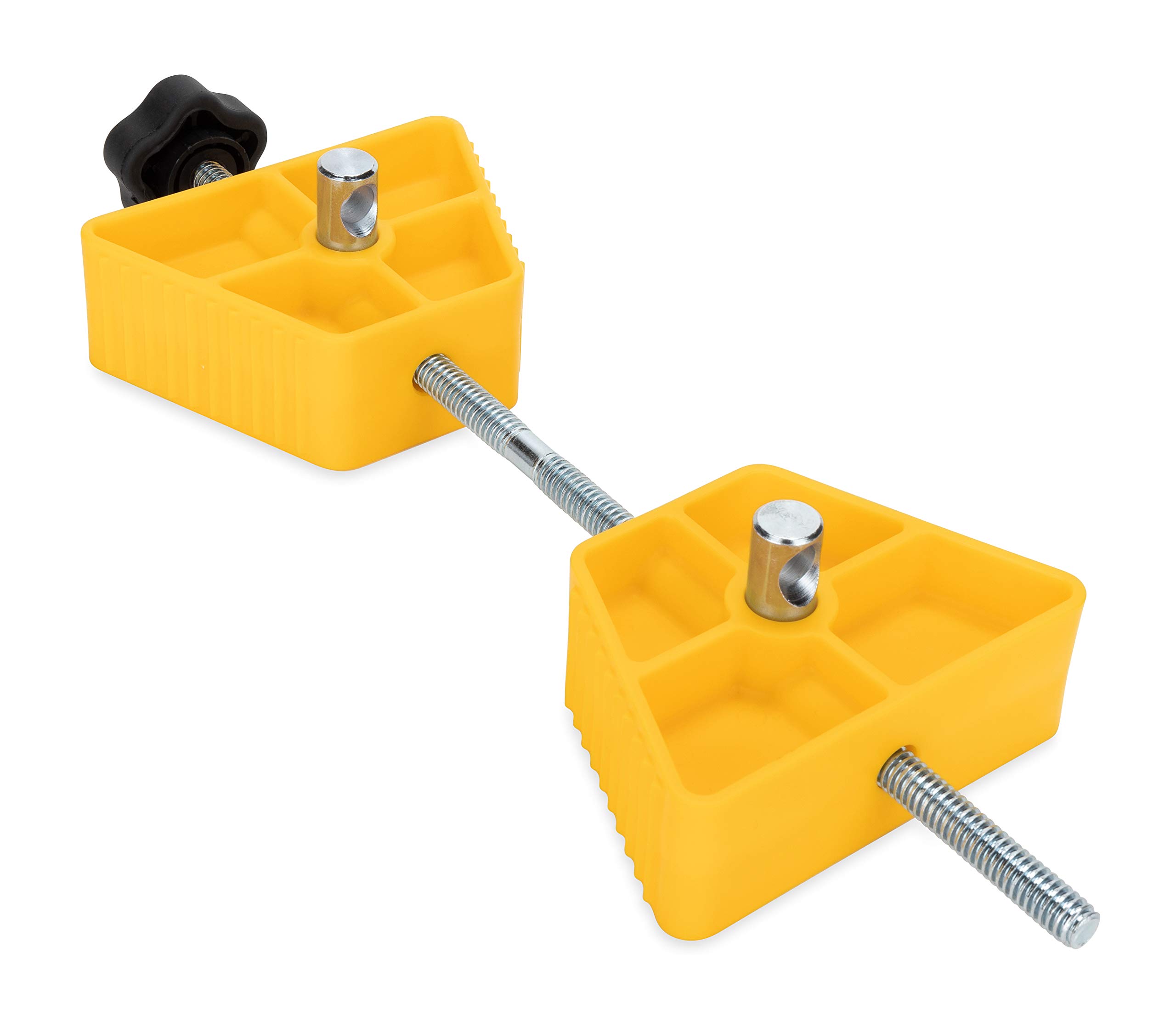 Camco Small RV Wheel Stop with Lock - Heavy Duty Trailer Stabilizer for 26