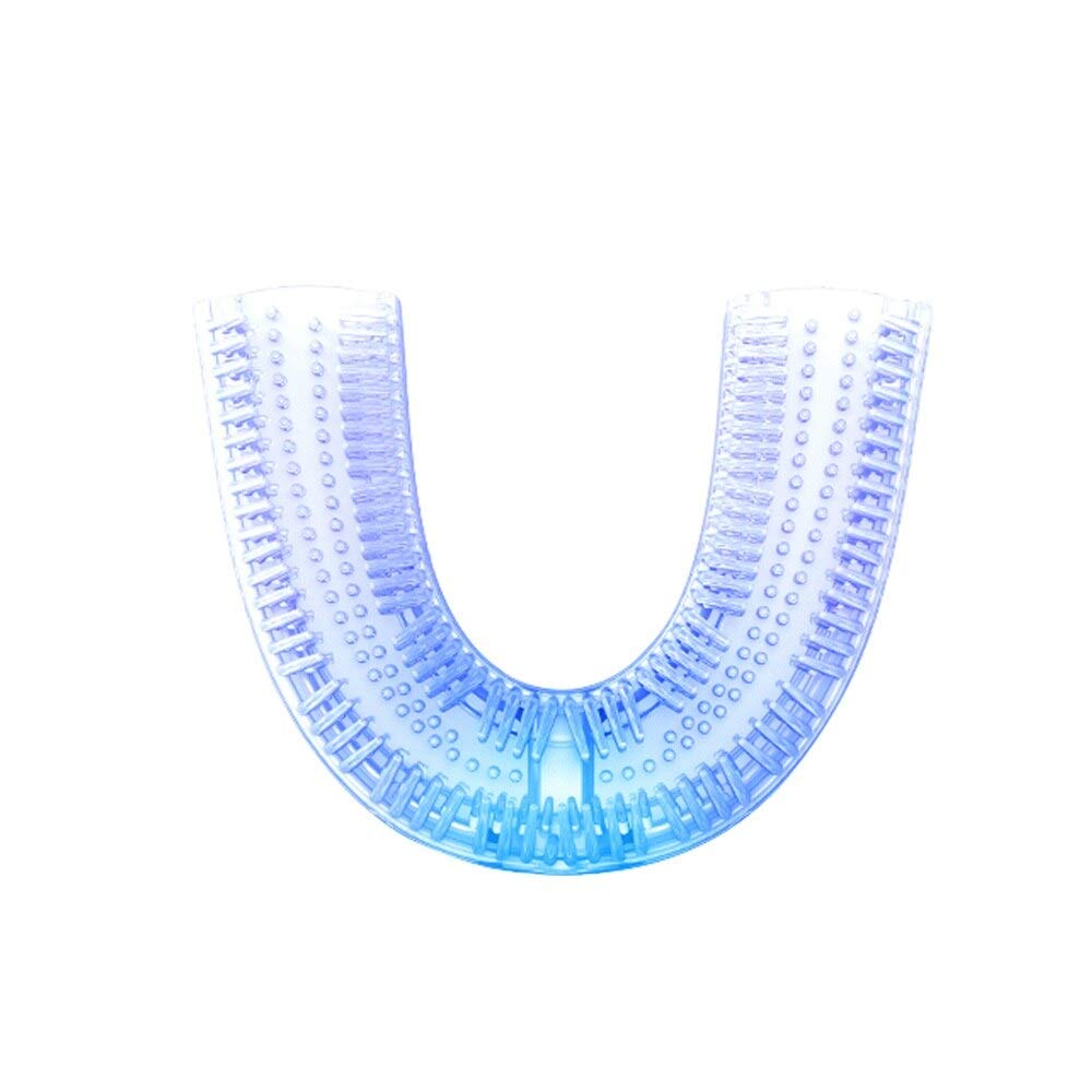 U-Shaped Sonic Electric Toothbrush - USB Rechargeable, IPX7 Waterproof, 4 Cleaning Modes for Teeth Whitening & Oral Care - Perfect for Travel, Home & Daily Dental Hygiene