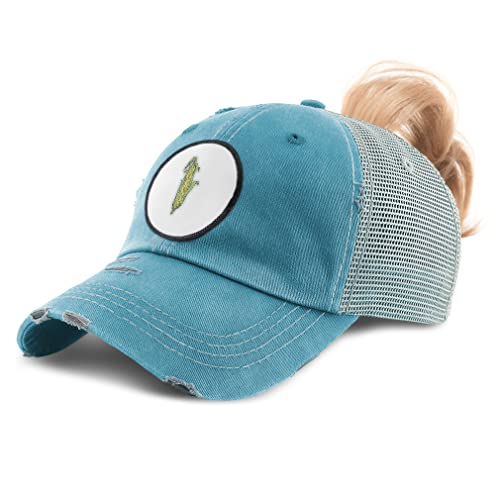 Turquoise Circle Patch