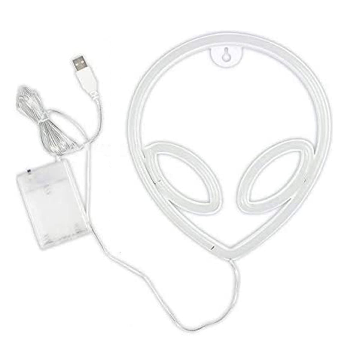 Neon LED Night Light for Kids Room - Wall Hanging Bedside Lamp with USB Power - Perfect for Nursery, Teen Bedroom & Sleep Aid