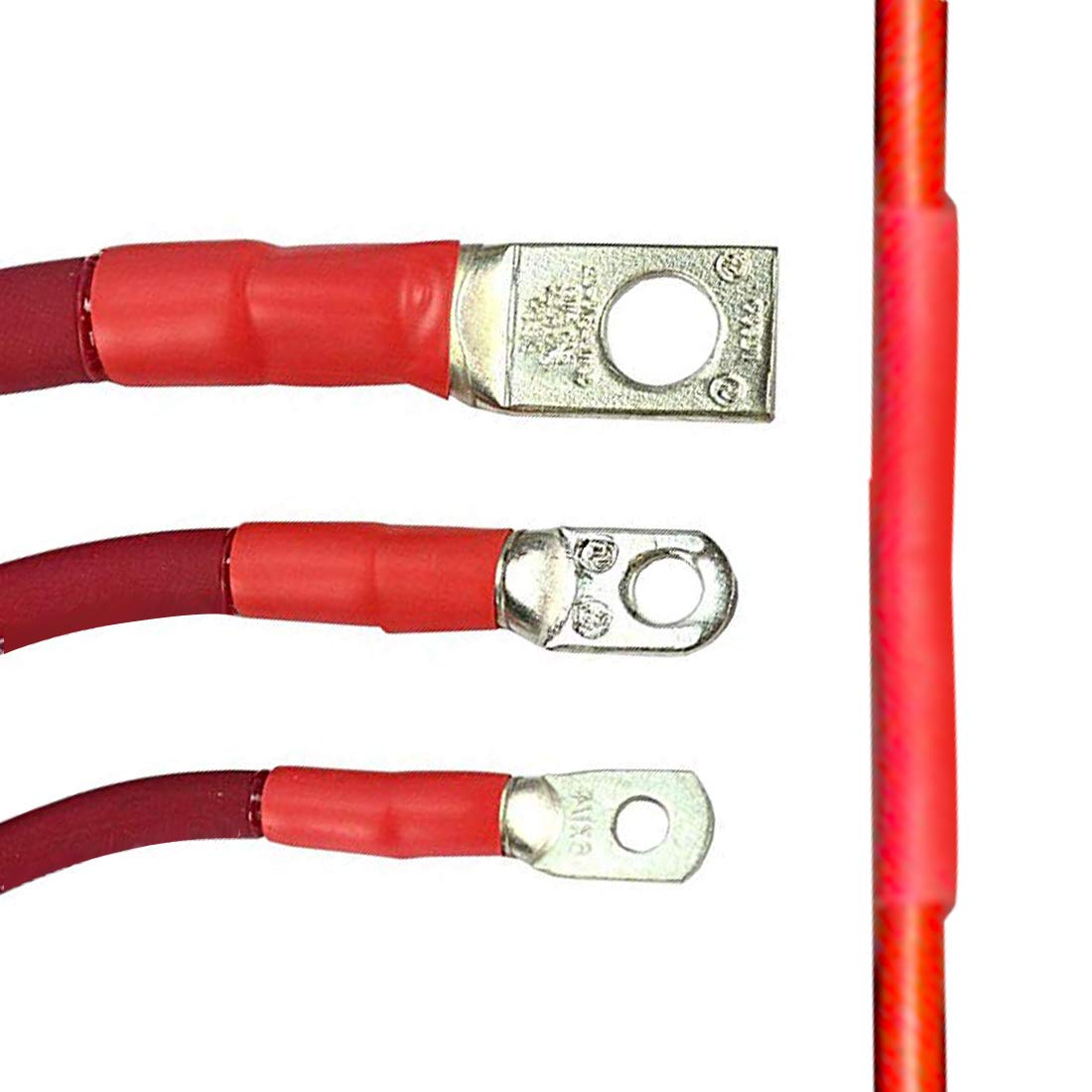 Heat Shrink Tubing 2:1 Ratio - 16Ft Red Cable Sleeve for Wire Insulation (35mm/1.38
