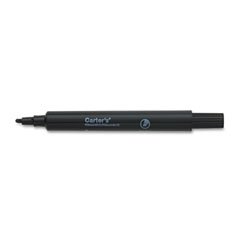 Carters 27178 Permanent Markers - 12 Pack Black Chisel Tip Markers for Art, Crafts & Office Use - Fade Proof & Quick Drying on Paper, Wood & Plastic