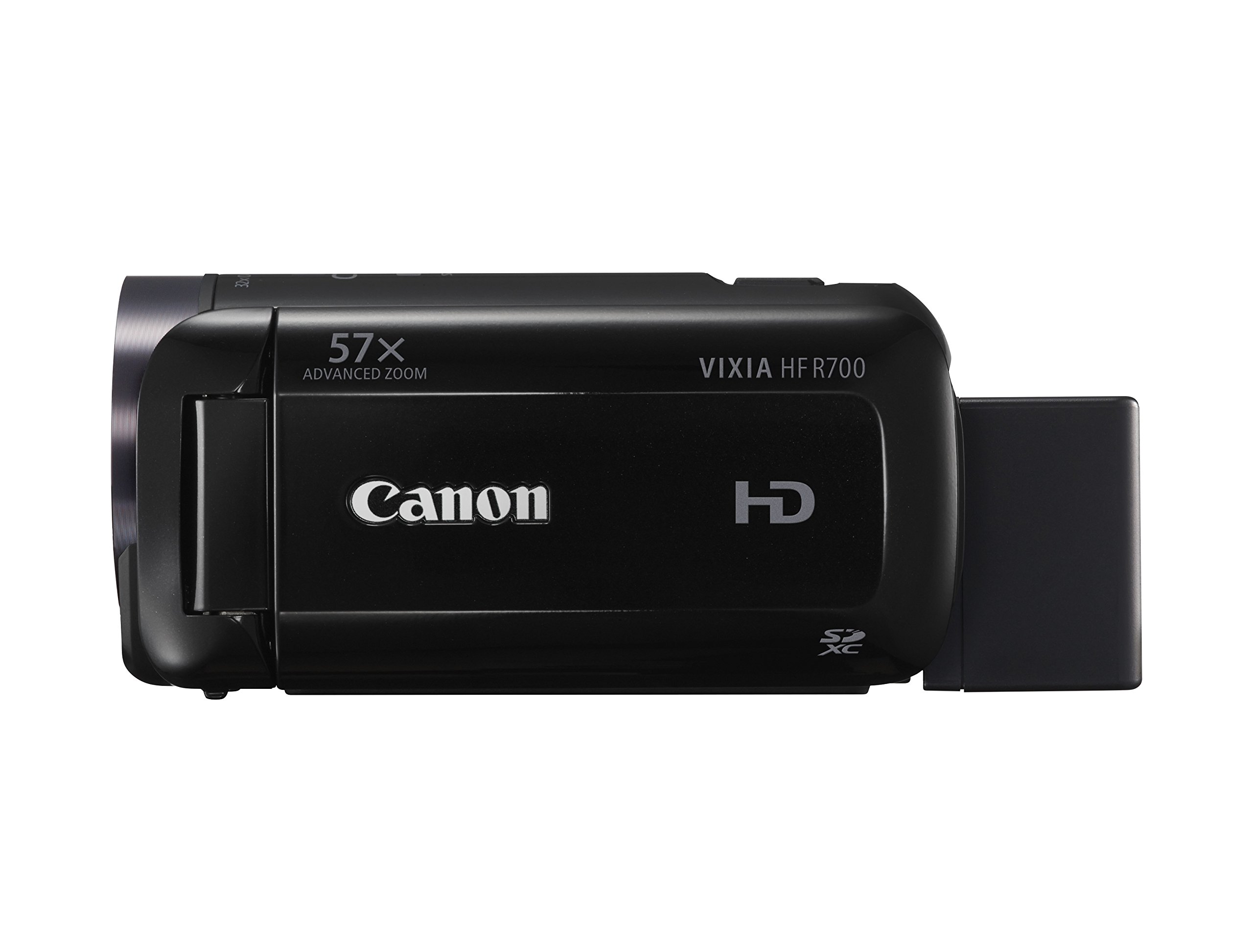 Canon VIXIA HF R700 Full HD Camcorder with 32x Optical Zoom - Black | Professional Home Video Recording for Family Events, Travel & Vlogging