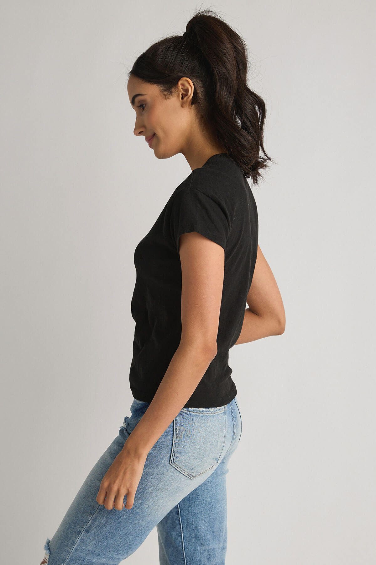 Z Supply Modern Slub Tee - Soft Relaxed Fit Cotton T-Shirt for Women | Casual Everyday Wear & Layering Outfits