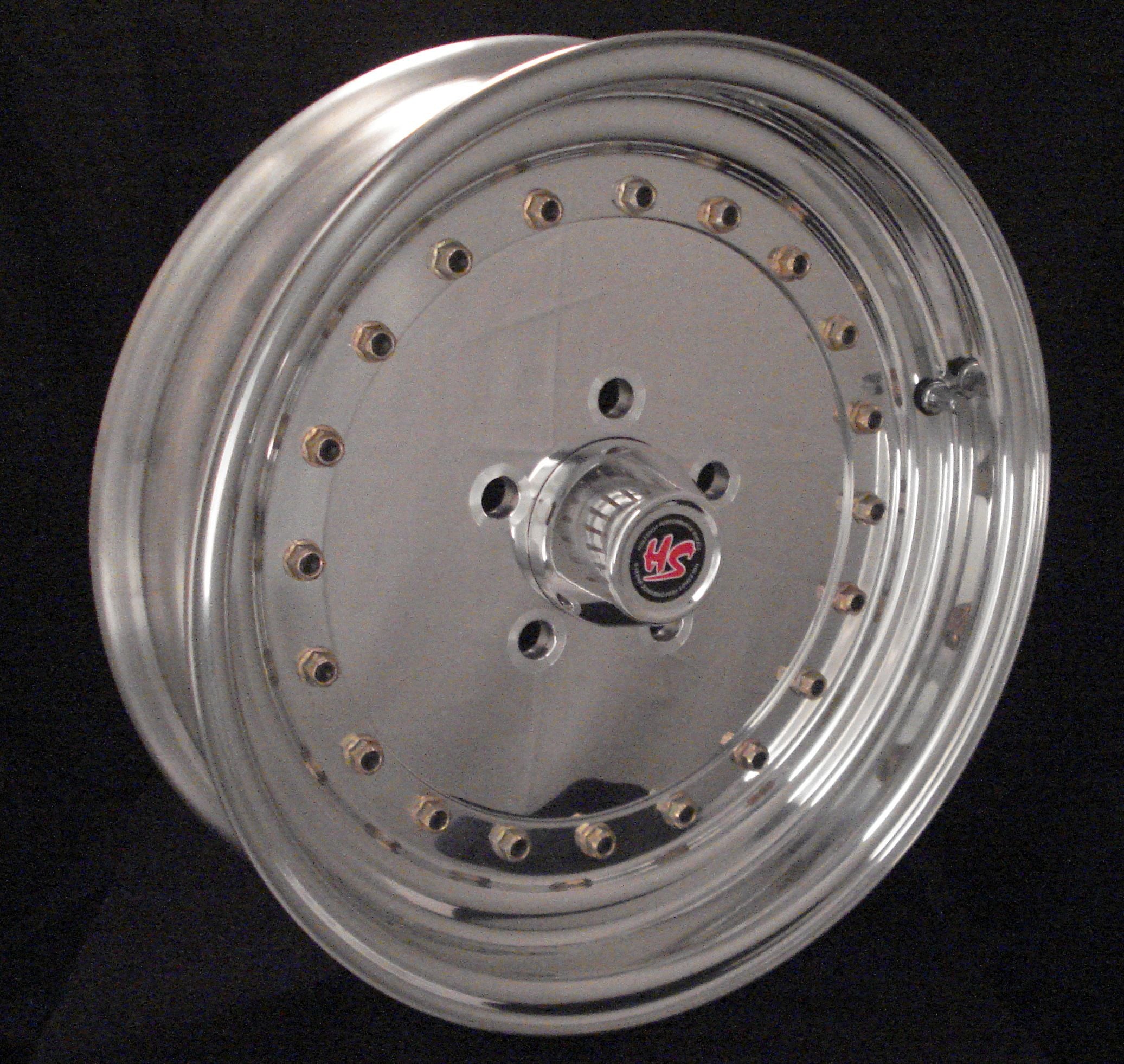 16-Piece Solid 3-PC Wheel Set - Durable Alloy Wheels for Cars, Trucks & SUVs - Perfect for Off-Roading, Racing & Custom Vehicle Upgrades