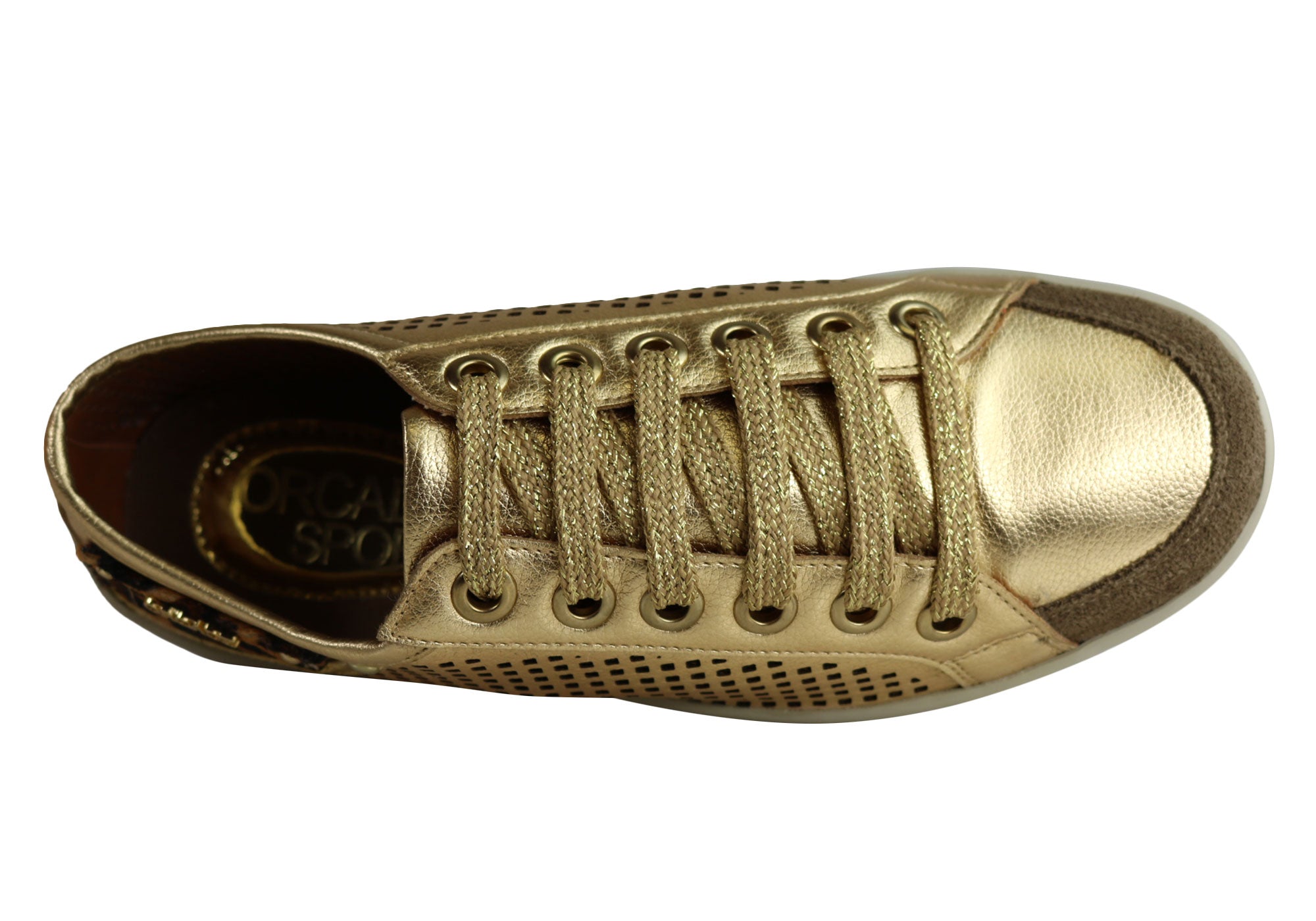 Orcade Jemma Women's Comfortable Lace-Up Casual Shoes - Breathable Walking Shoes Made in Brazil - Perfect for Work, Travel & Everyday Wear