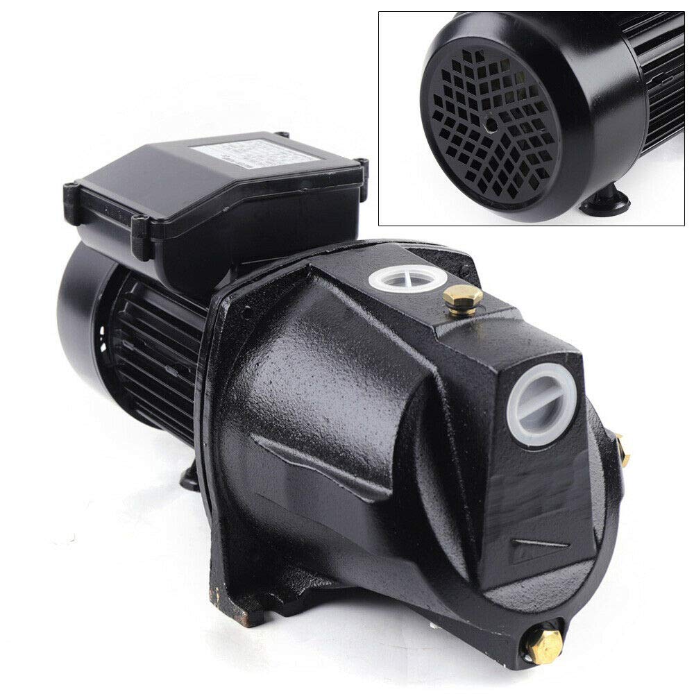 1 HP Shallow Well Jet Pump with Pressure Switch - Heavy Duty 110V Water Pump (3420 RPM) for Home, Farm, and Irrigation Use