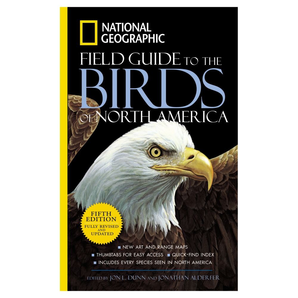 National Geographic Field Guide to the Birds of North America, 5th Edition - Comprehensive Birdwatching Book for Nature Enthusiasts | Perfect for Hiking, Camping & Outdoor Adventures