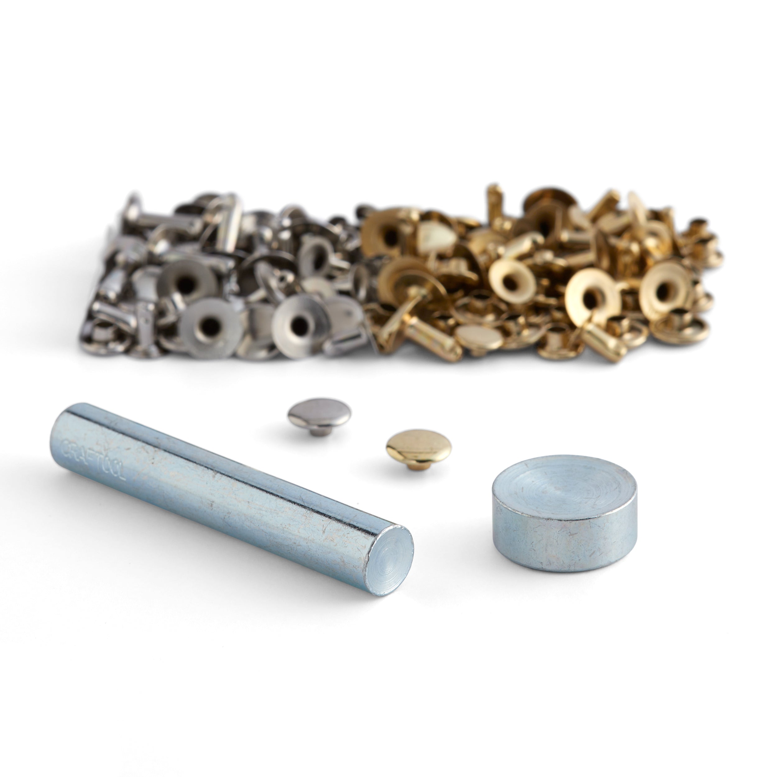 Easy To Use Rivets & Rivet Setter Kit - Perfect for DIY Projects, Jewelry Making, and Leather Crafting
