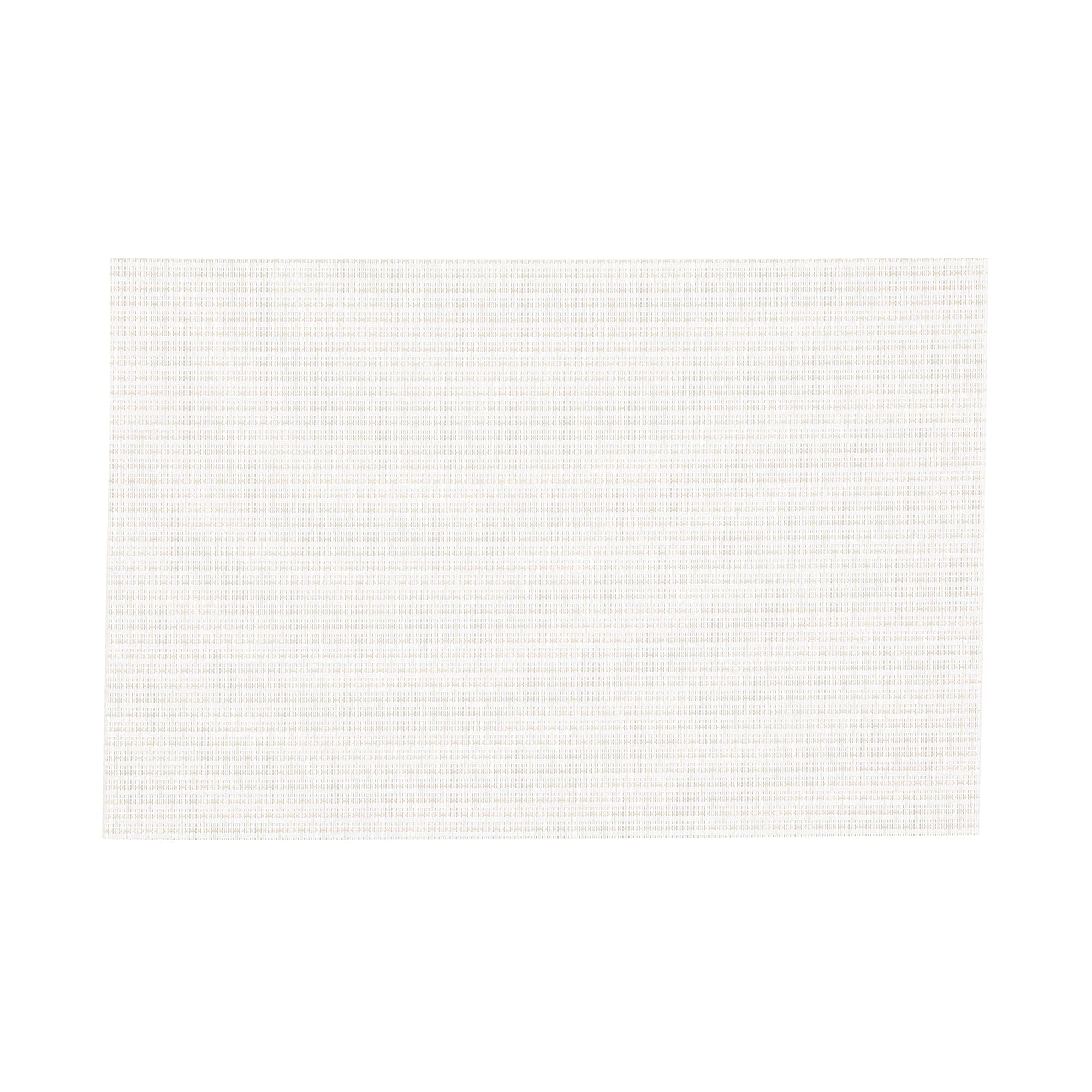 Bicolor Lunch Mat 2-Pack - White & Navy Waterproof Placemat for Dining Table, Picnics, and Office Use