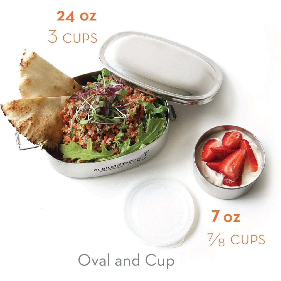Premium Oval Snack Cups - BPA-Free, Leak-Proof Food Storage Containers for Kids & Adults - Perfect for School Lunches, Picnics, and On-the-Go Snacking