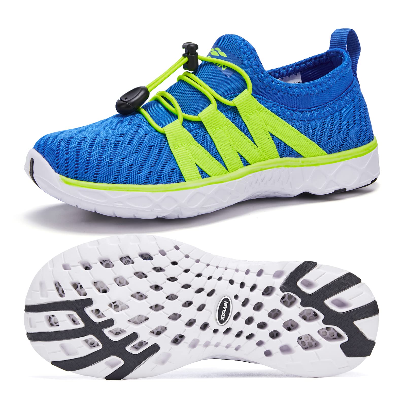 ALEADER Quick Dry Water Shoes for Kids - Slip-On Toddler, Little Kid & Big Kid Sizes - Perfect for Beach, Pool & Water Sports