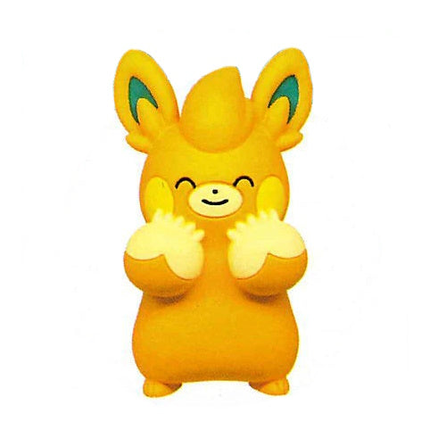 Pokemon Suri Suri Mascot Figure - Takara Tomy 1.5 Inch Mini Collectible Toy - Perfect for Display, Gifts & Pokemon Fan Collections