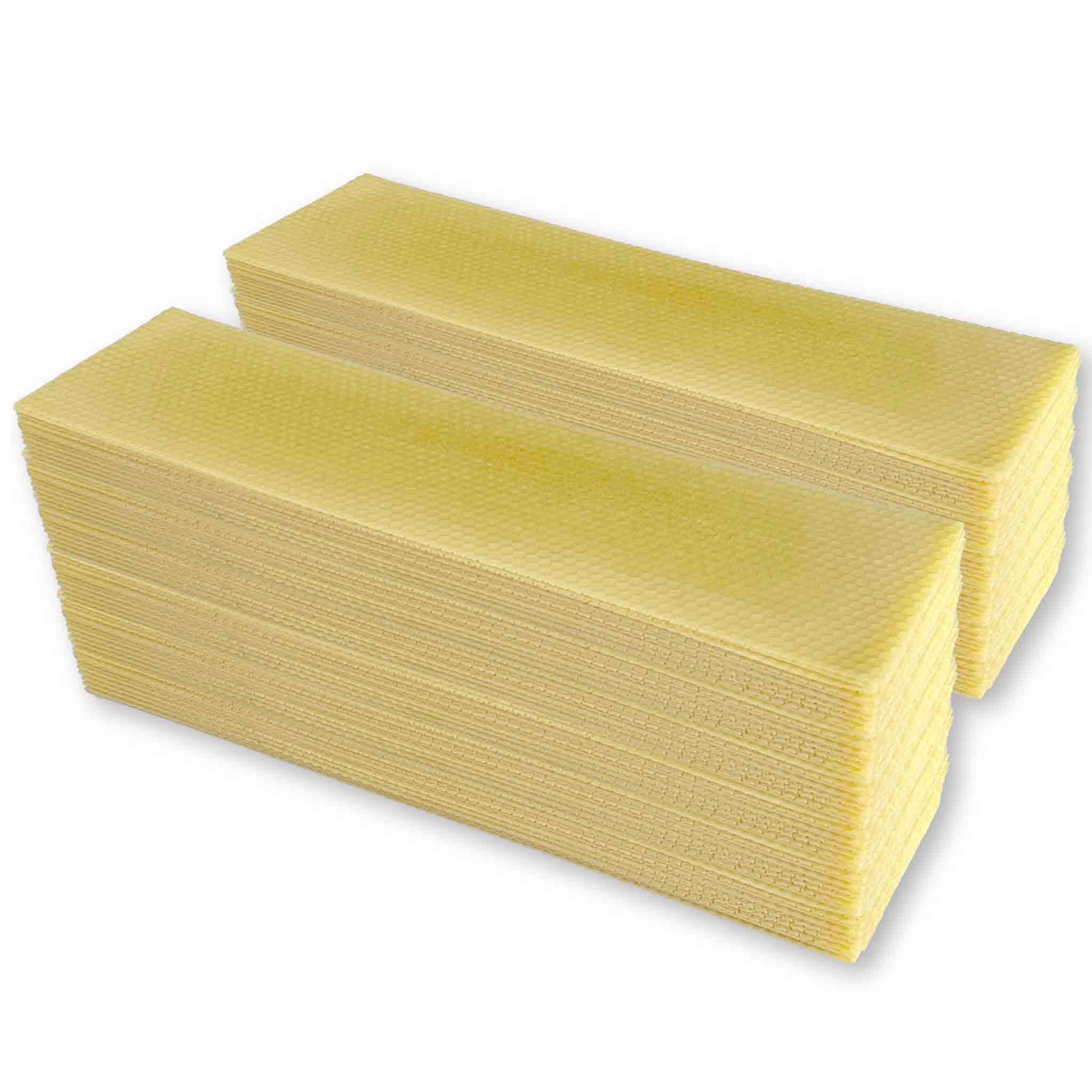 Premium Australian Beeswax Foundation Sheets - Compatible with Langstroth & Ideal Beehive Frames | Beekeeping Supplies for Honey Production & Hive Maintenance