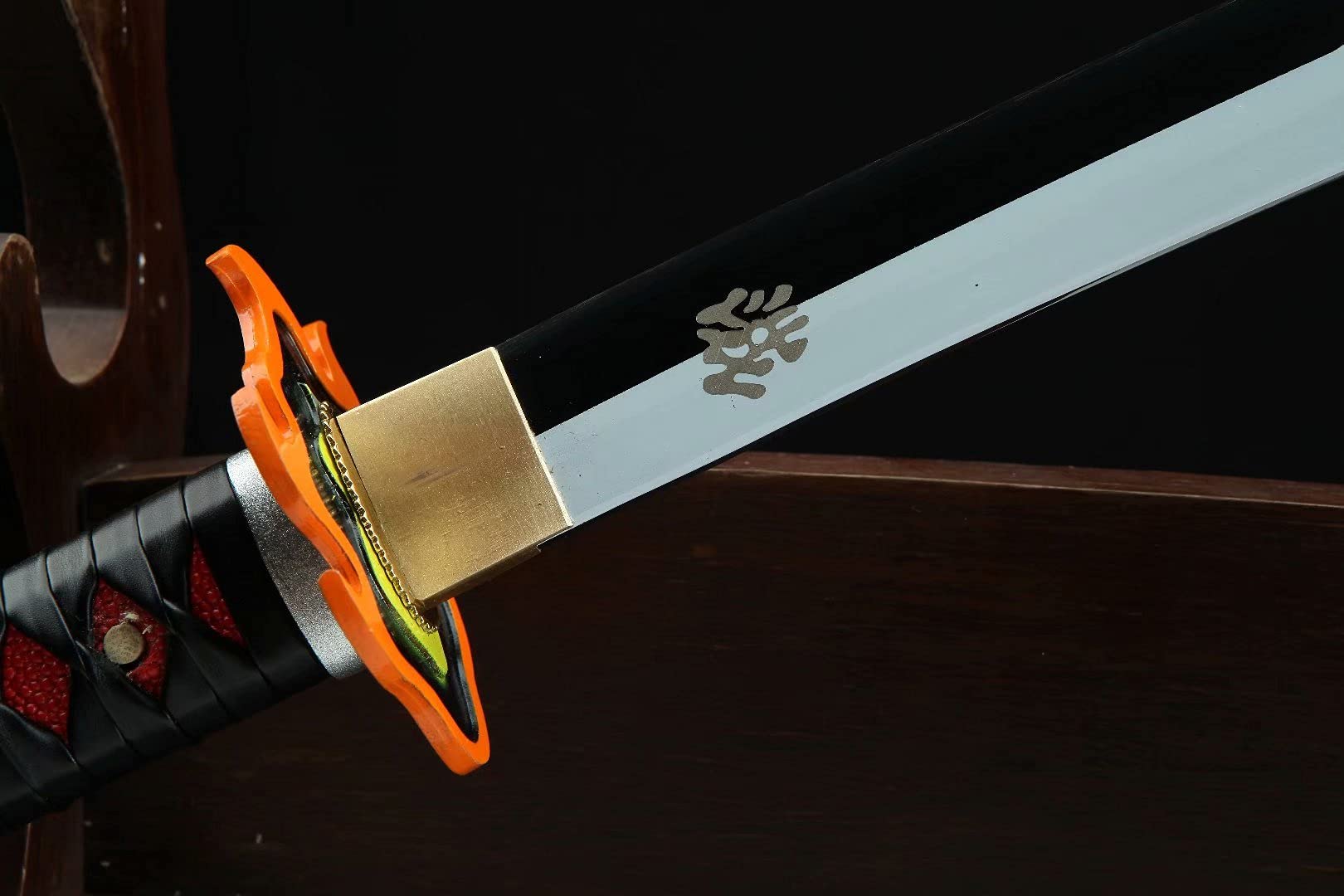 Demon Slayer Sword Replica - Kimetsu no Yaiba Anime Cosplay Prop (Tanjiro Kamado & Shinobu Kochou) - High-Quality Carbon Steel - Perfect for Cosplay, Collection, and Anime-Themed Decor
