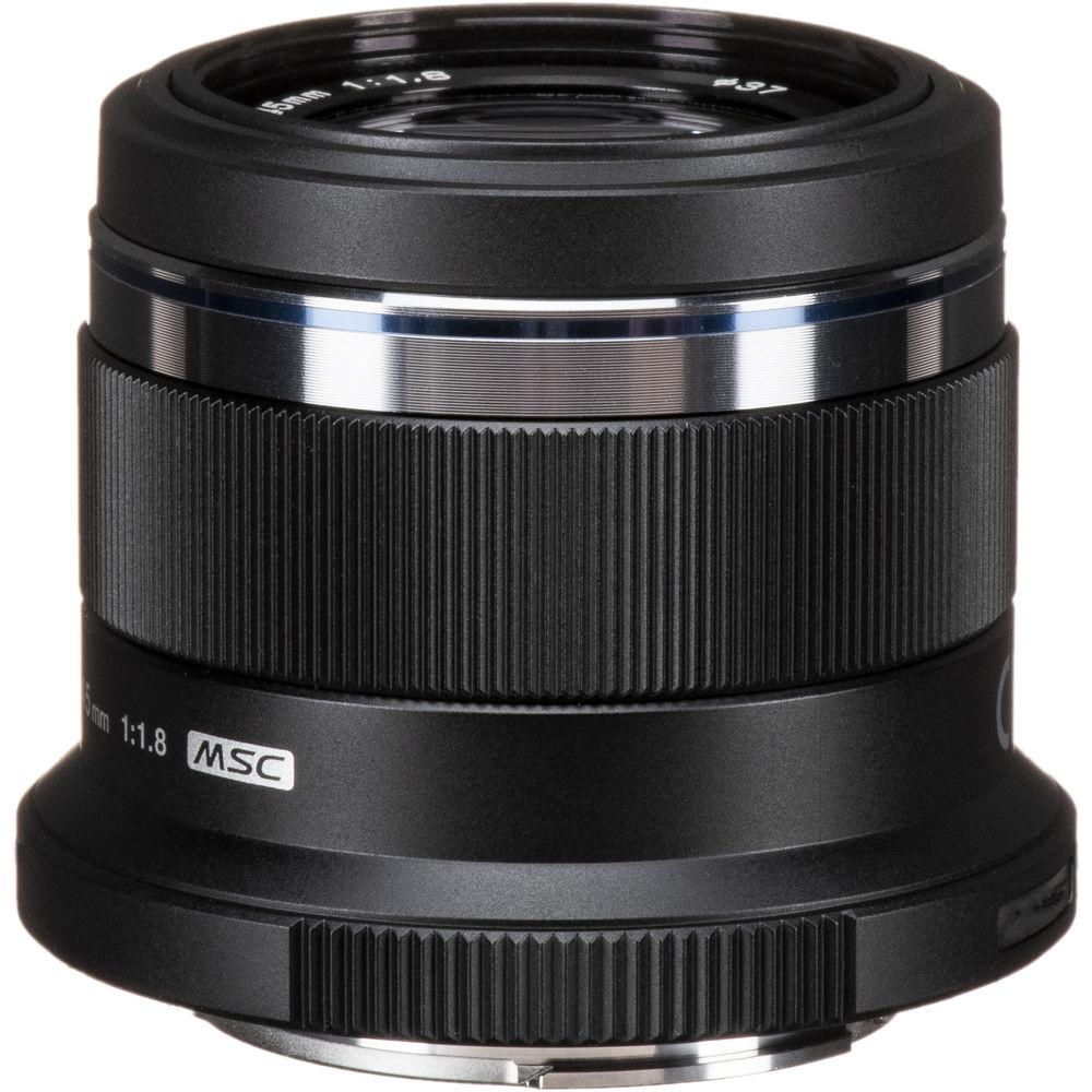 OM SYSTEM 45mm F1.8 M.Zuiko Digital Lens for Micro Four Thirds Camera - Black Portrait & Street Photography Lens for Olympus & Panasonic Mirrorless Cameras