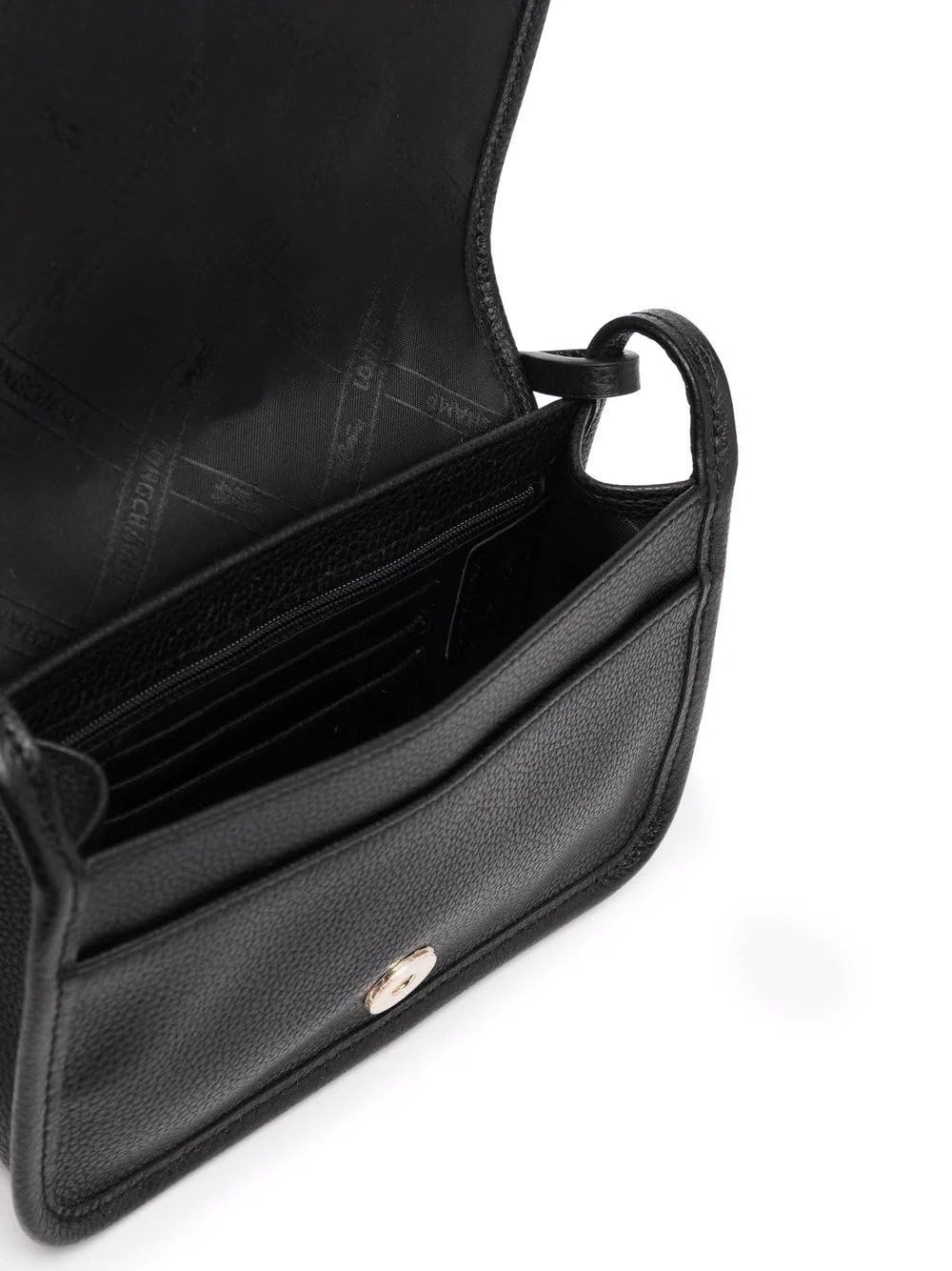 Longchamp Le Foulonne Genuine Leather Crossbody Bag for Women - Stylish Black Shoulder Purse | Perfect for Work, Travel & Everyday Use