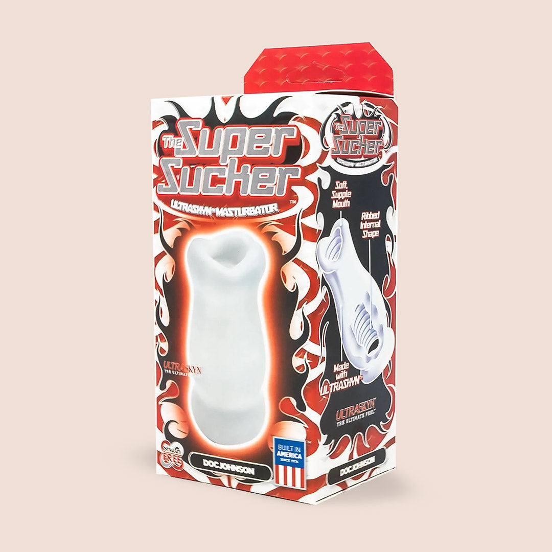 Signature Strokers The Super Sucker ULTRASKYN Masturbator - Realistic Feel Male Pleasure Toy for Enhanced Solo Play | Perfect for Discreet Home Use & Stress Relief