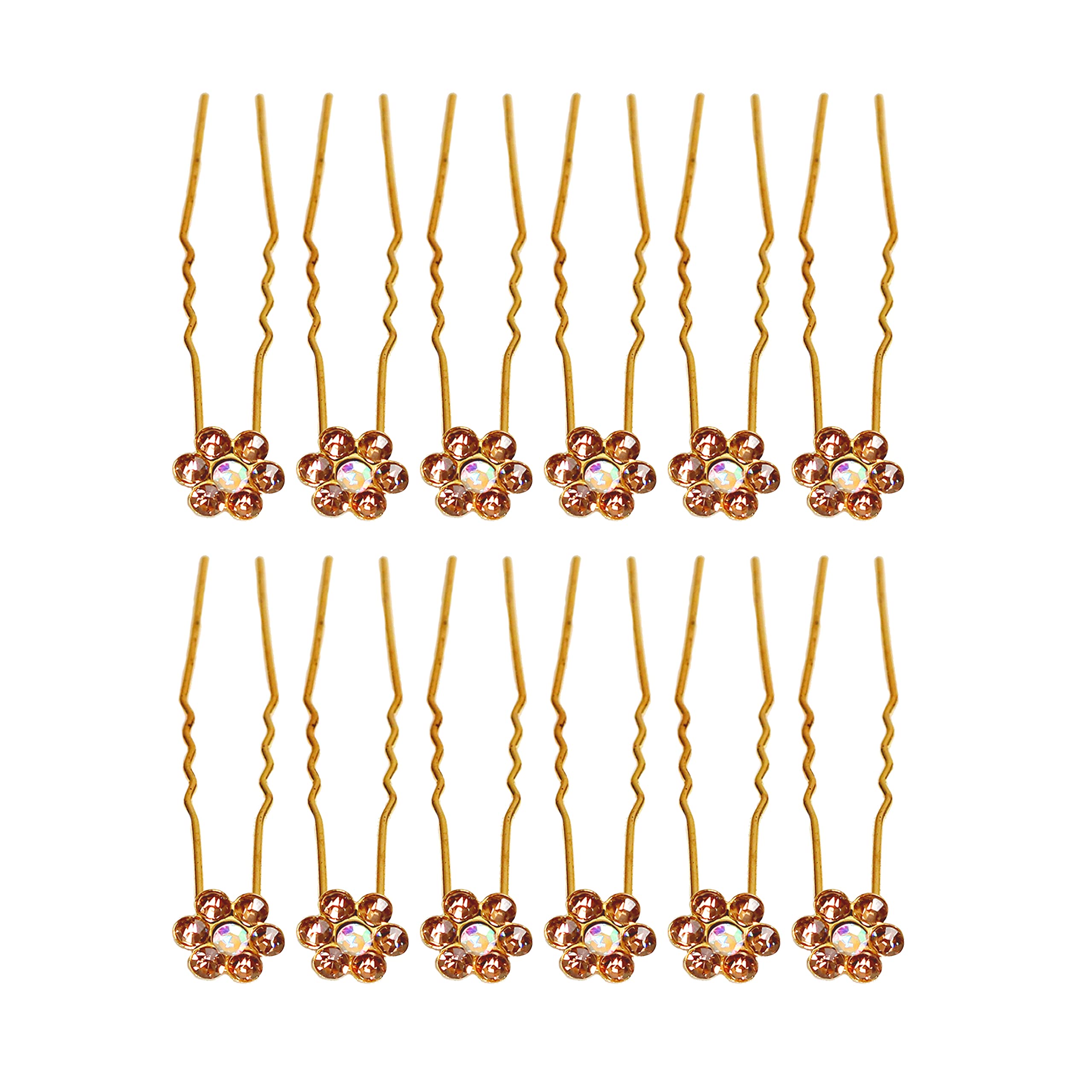 Paradise® Hair Pins for Women - Elegant Bridal Hair Accessories for Women & Girls - Secure Juda Pins for Weddings, Prom & Special Occasions