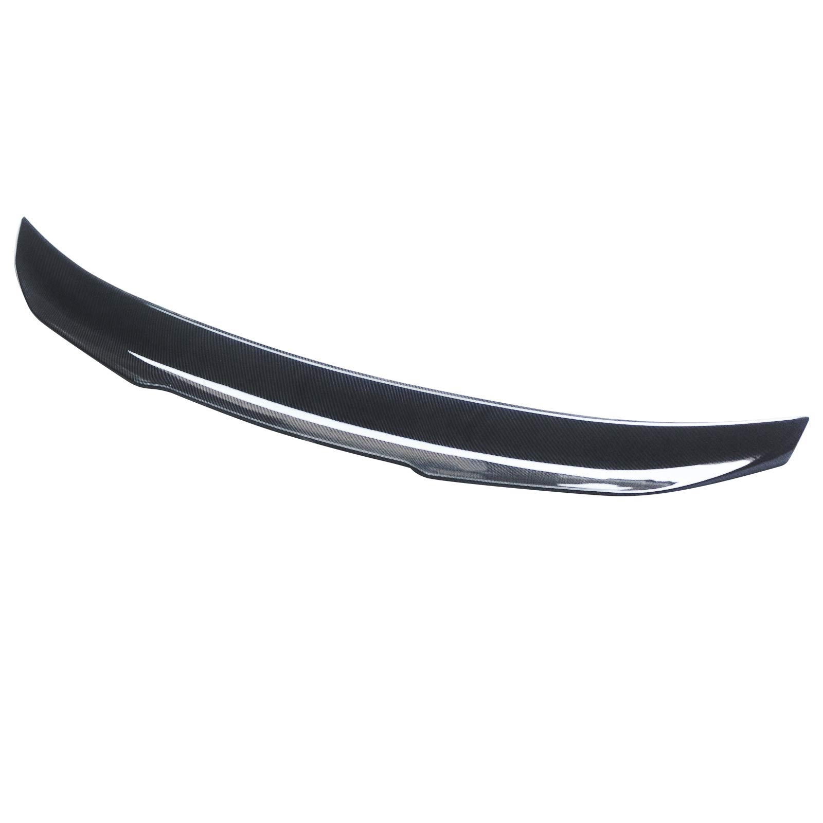 2014-2024 Infiniti Q50 Q50S Sedan ABS Carbon Fiber Rear Spoiler Wing - PSM Style Trunk Lip Splitter for Enhanced Aerodynamics & Sporty Look - Perfect for Car Enthusiasts & Street Racing