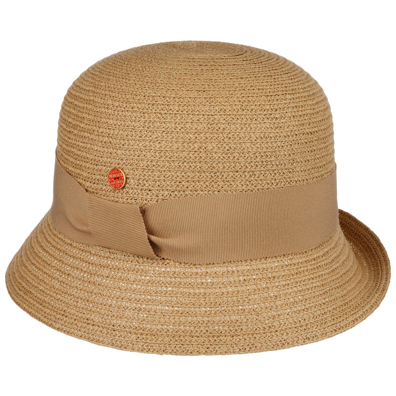 Stylish Nanni Paperbraid Straw Hat by Mayser - Breathable Summer Sun Hat for Women, Beach Vacation, Garden Party & Outdoor Activities