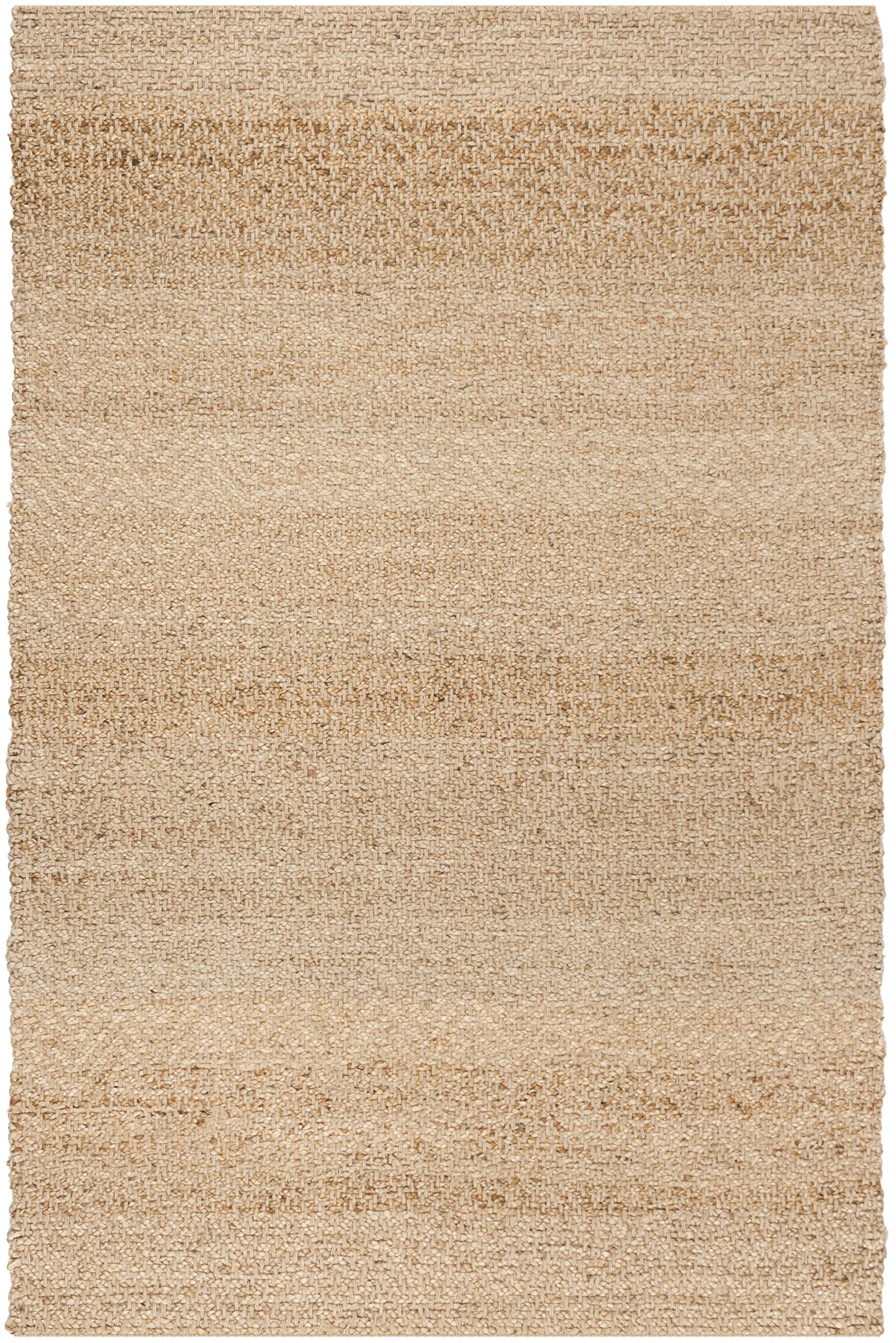 SAFAVIEH Handmade Jute Accent Rug 4' x 6' - Natural Fiber Farmhouse Style with Fringe, Durable for High Traffic Areas | Perfect for Entryway, Living Room, Bedroom & Home Decor (NF731A)