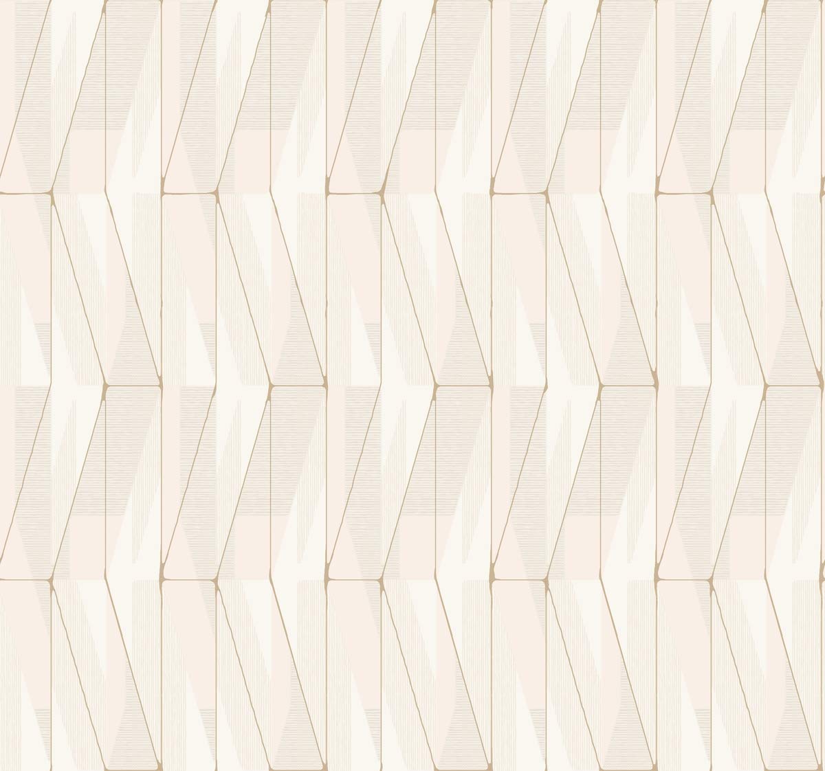 York Wallcoverings GM7561 On An Angle Wallpaper - Pink Geometric Peel and Stick Wallpaper for Bedroom, Living Room, Nursery & Home Decor