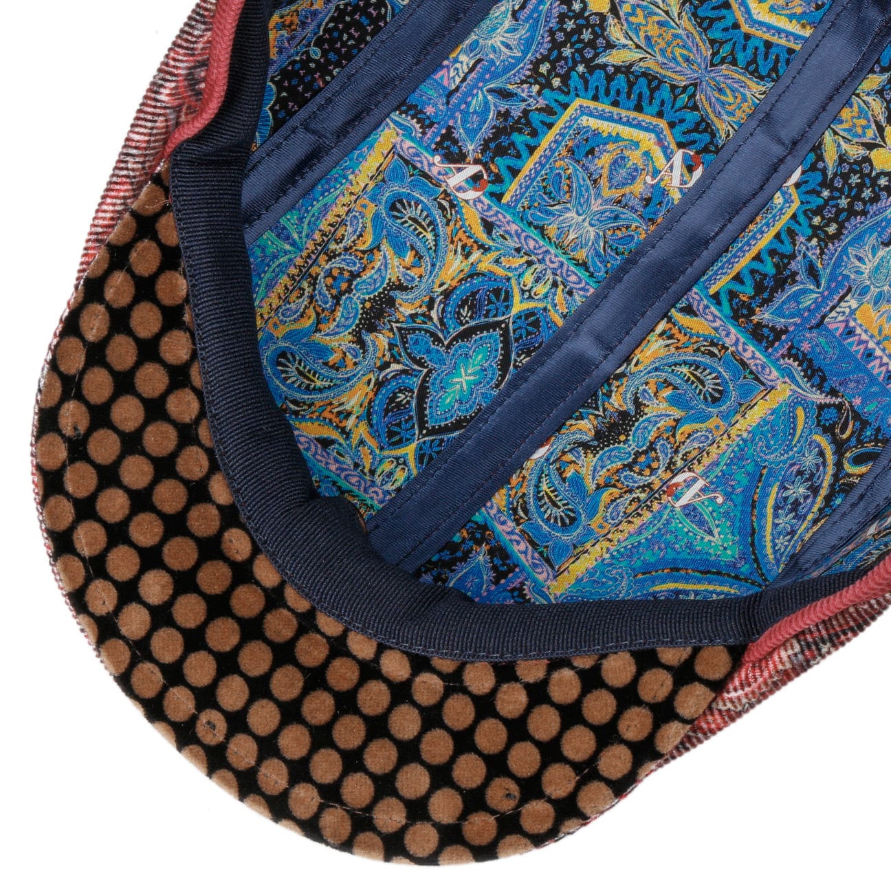 Alfonso D'Este Matera Cotton Flat Cap - Classic Men's Summer Hat for Outdoor Activities, Travel & Casual Wear
