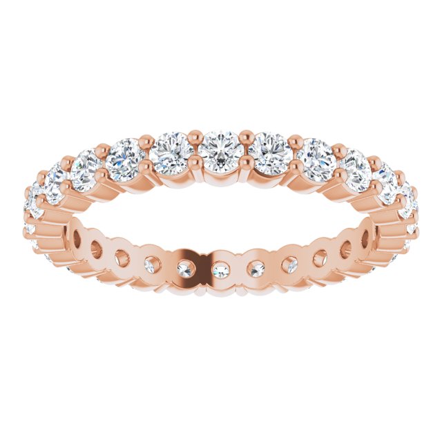 0.81 Carat Round Diamond Petite Eternity Band - Perfect for Weddings, Anniversaries & Everyday Elegance