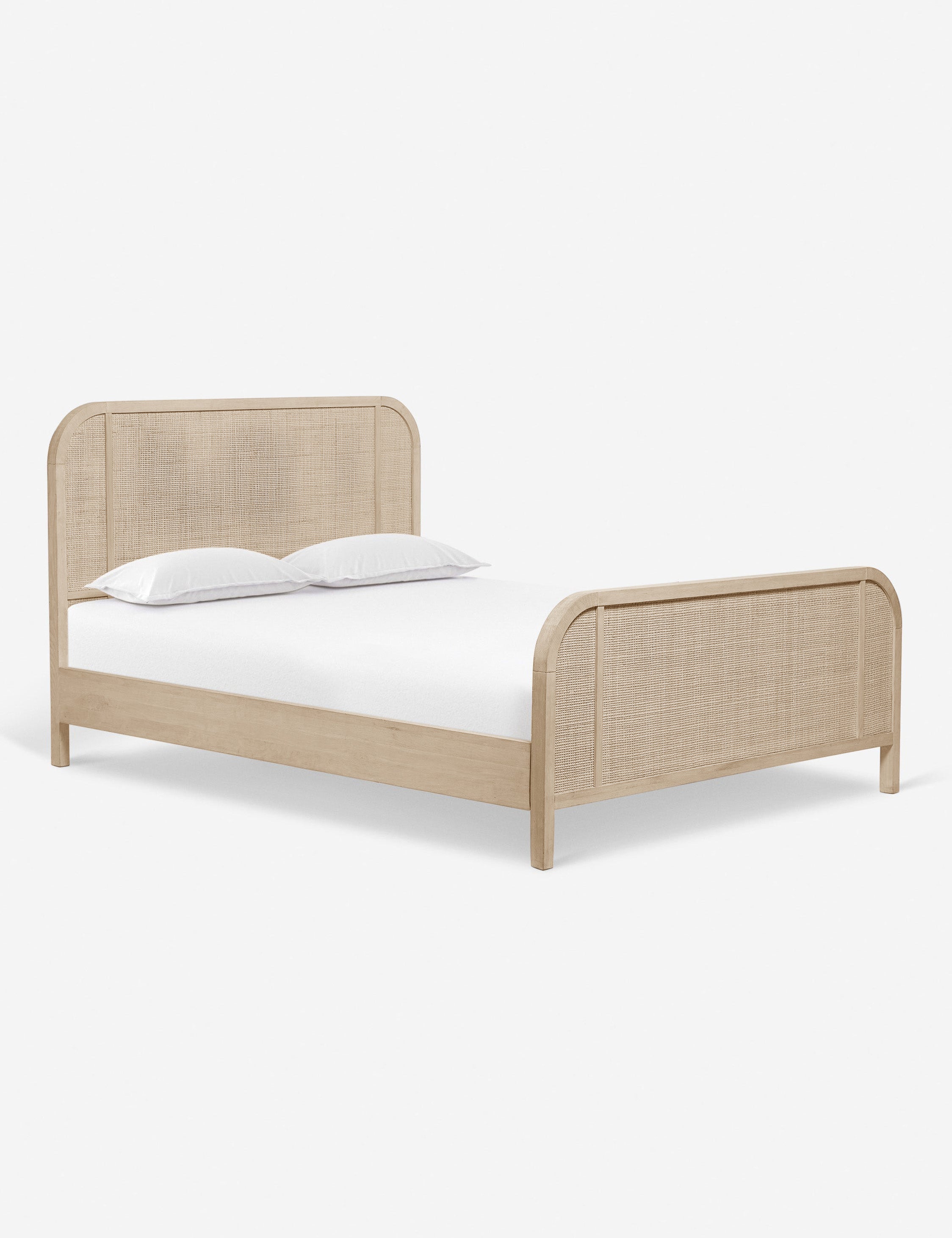 Brooke Platform Bed Frame - Modern Minimalist Wooden Bed with Storage - Perfect for Small Spaces, Apartments & Bedrooms