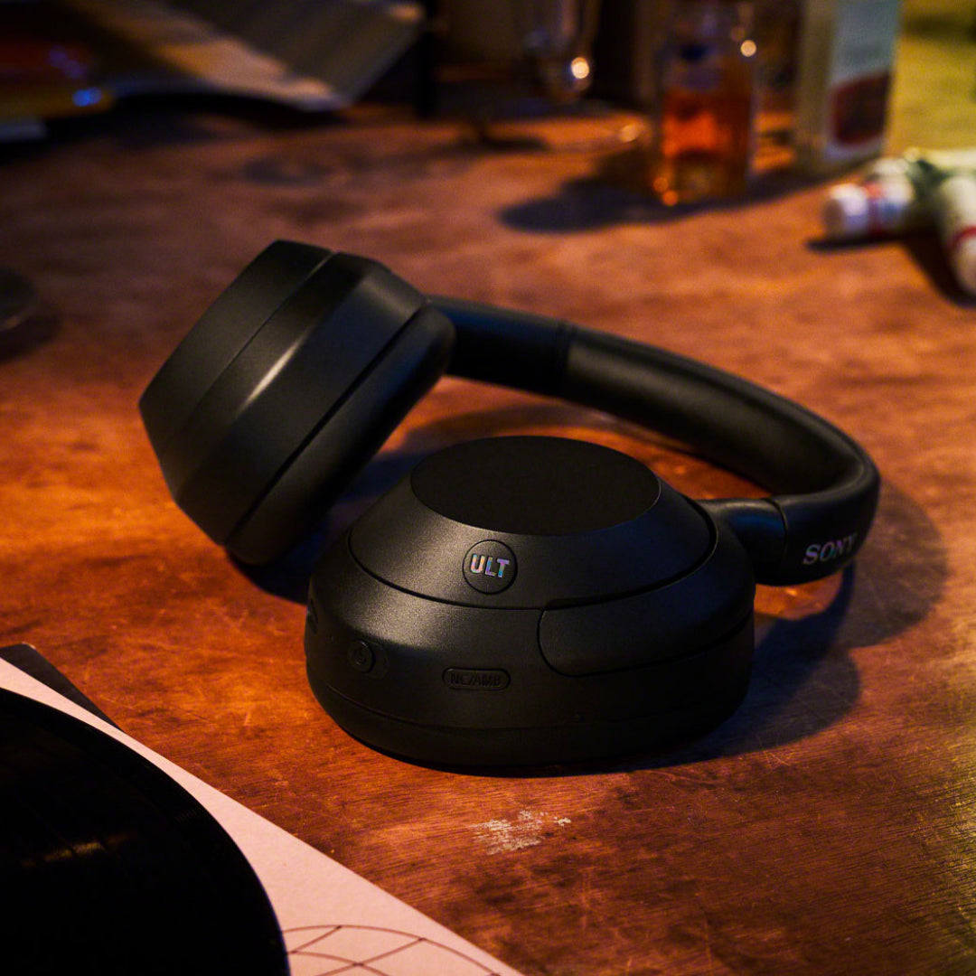 Sony ULT WEAR Wireless Noise Canceling Headphones - Premium Bluetooth Over-Ear Headset with Hi-Res Audio & 30H Battery for Travel, Work & Gaming