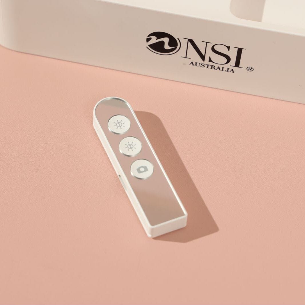 Portable LED Nail Lamp with Phone Holder - Professional UV Gel Nail Dryer for Manicure & Pedicure | Perfect for Home Salon, DIY Nail Art, and Beauty Professionals