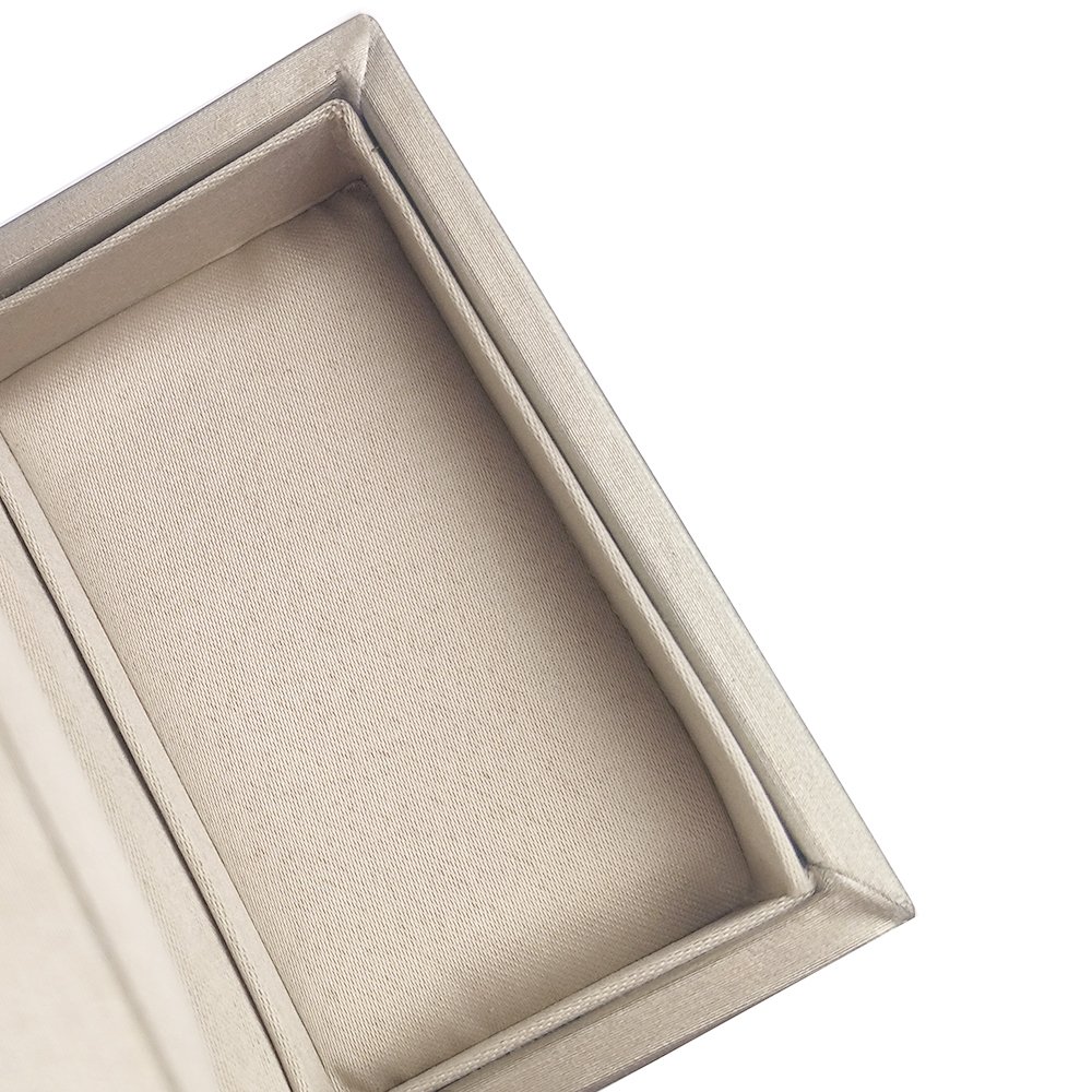 DesignSter Gold Bearer Ring Box – Premium PU Leather Double Ring Box for Wedding & Engagement Jewelry Storage | Perfect for Proposals, Vow Renewals & Anniversary Gifts