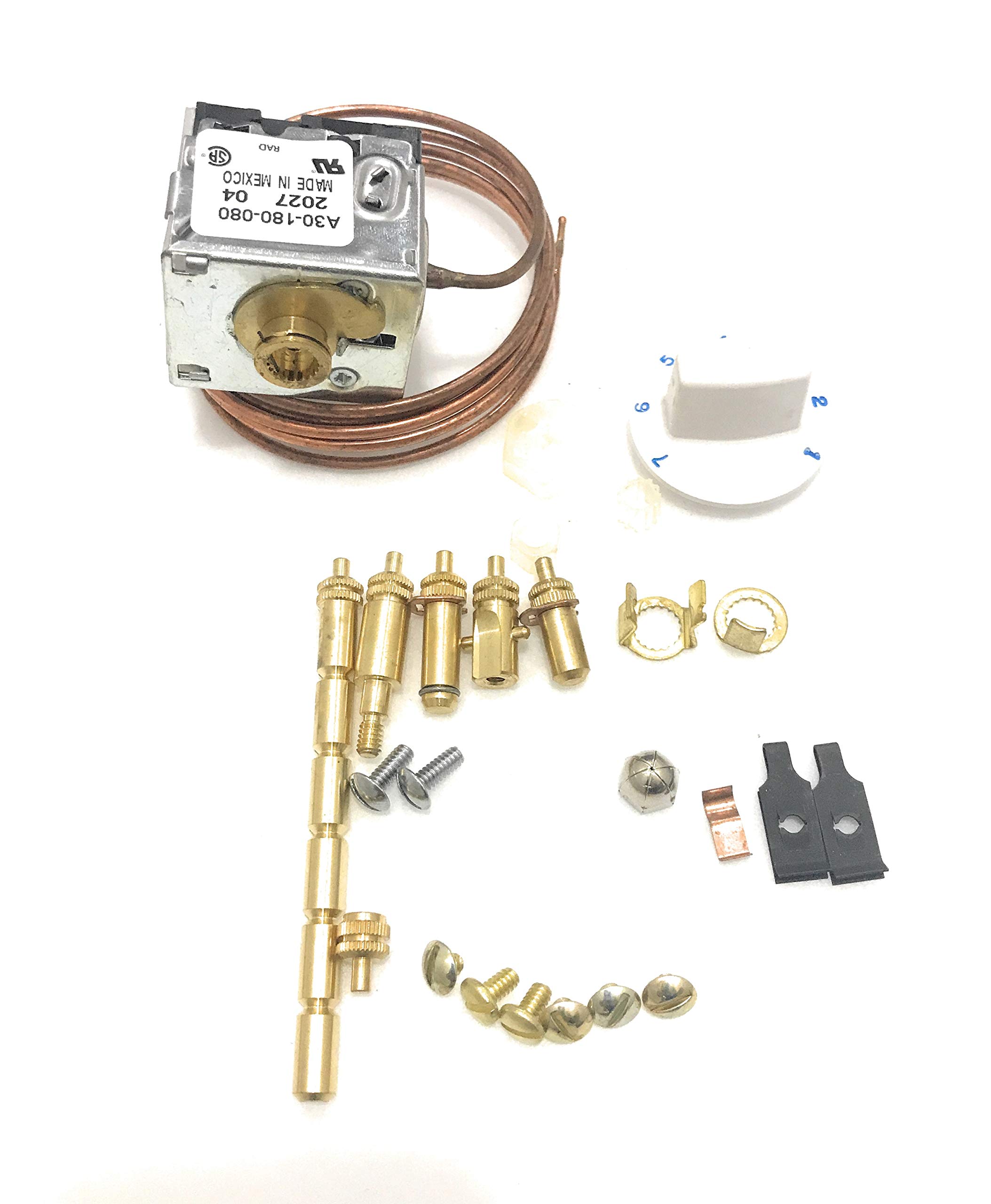 RANCO A30-180-070 Commercial Refrigeration Temperature Controller for Ice Machines & Refrigerators - Ideal for Restaurants, Grocery Stores, and Food Service Businesses