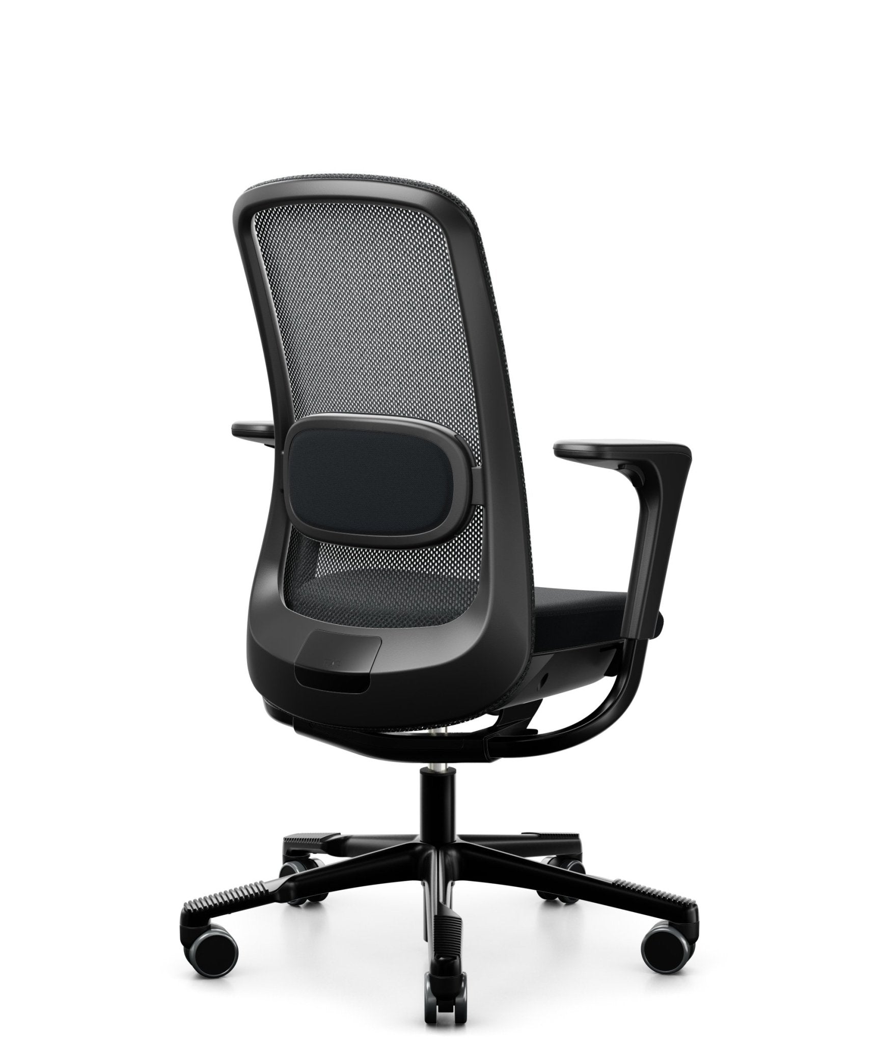 HÅG SoFi Mesh 7500 Ergonomic Office Chair with Adjustable Headrest & Lumbar Support - Breathable Black Mesh for Home & Office Workspaces