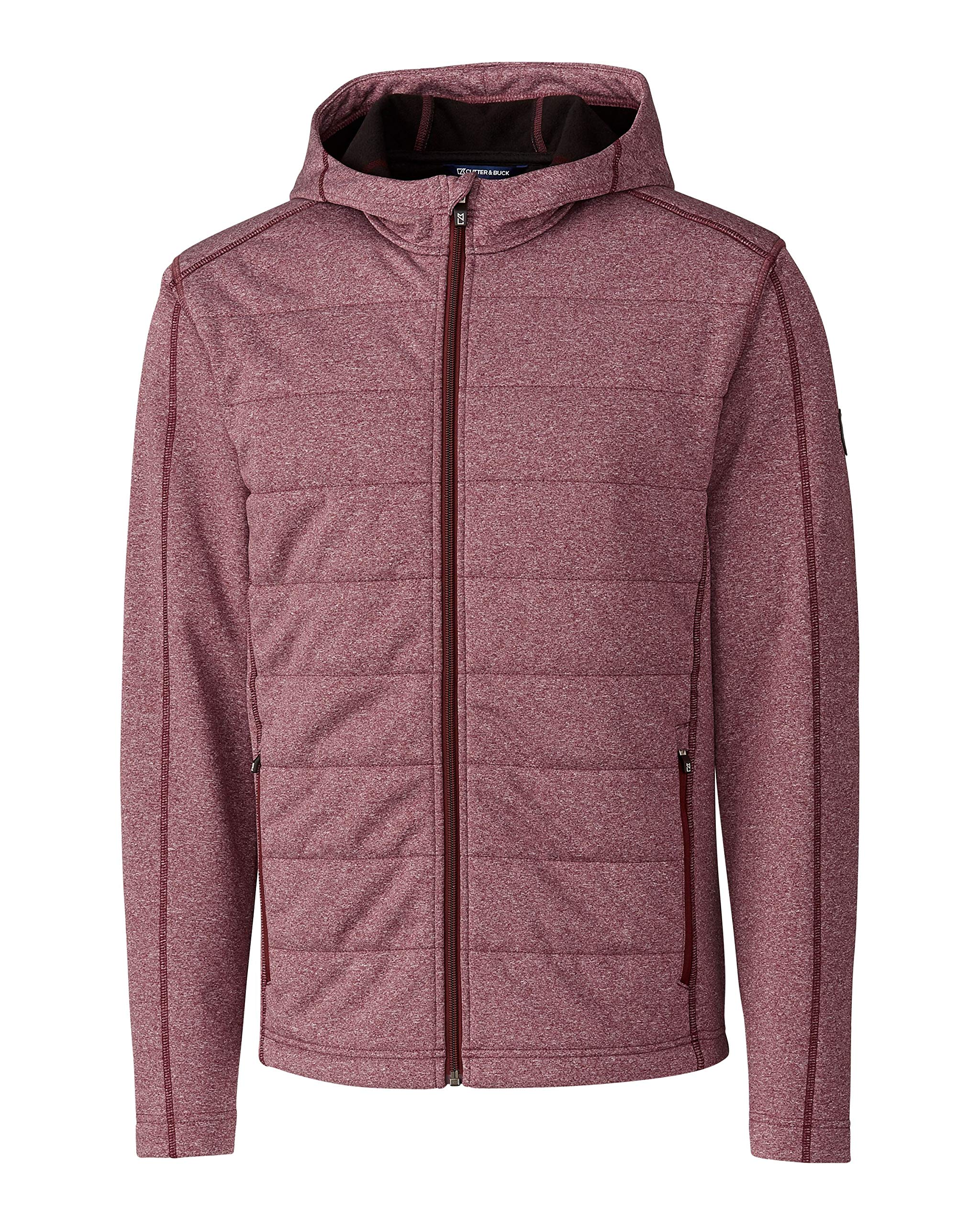 Cutter & Buck Men's Altitude Quilted Jacket - Lightweight Water-Resistant Winter Coat for Outdoor Activities & Casual Wear