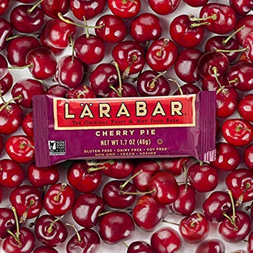Larabar Cherry Pie Gluten Free Vegan Fruit & Nut Bar - 1.7 oz (16 Count) | Healthy Snack for Hiking, Workouts & On-the-Go Energy
