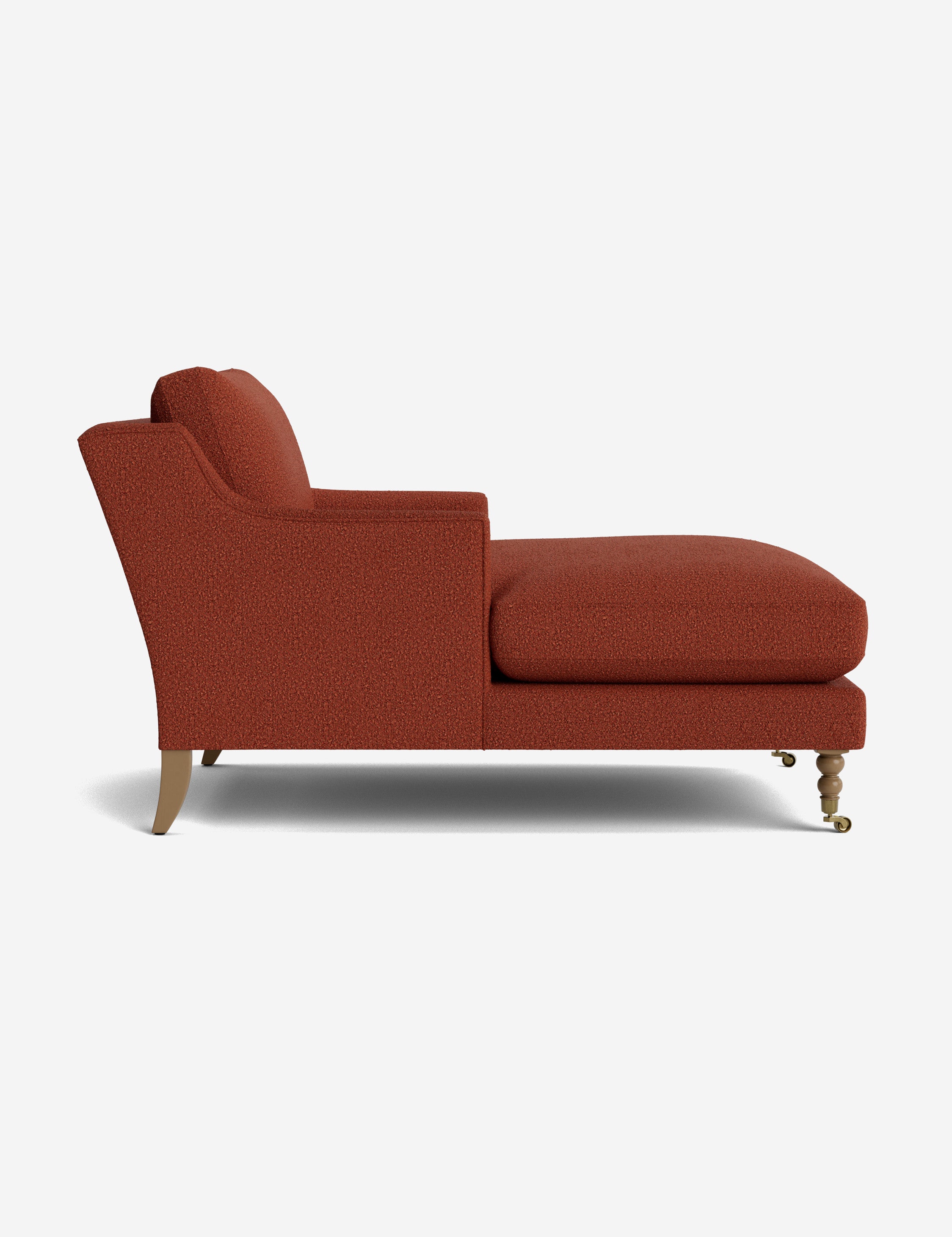 Fabienne Chaise Lounge Chair - Modern Accent Chair for Living Room, Bedroom & Office - Stylish Mid-Century Design with Wooden Legs - Perfect for Relaxing, Reading & Home Decor